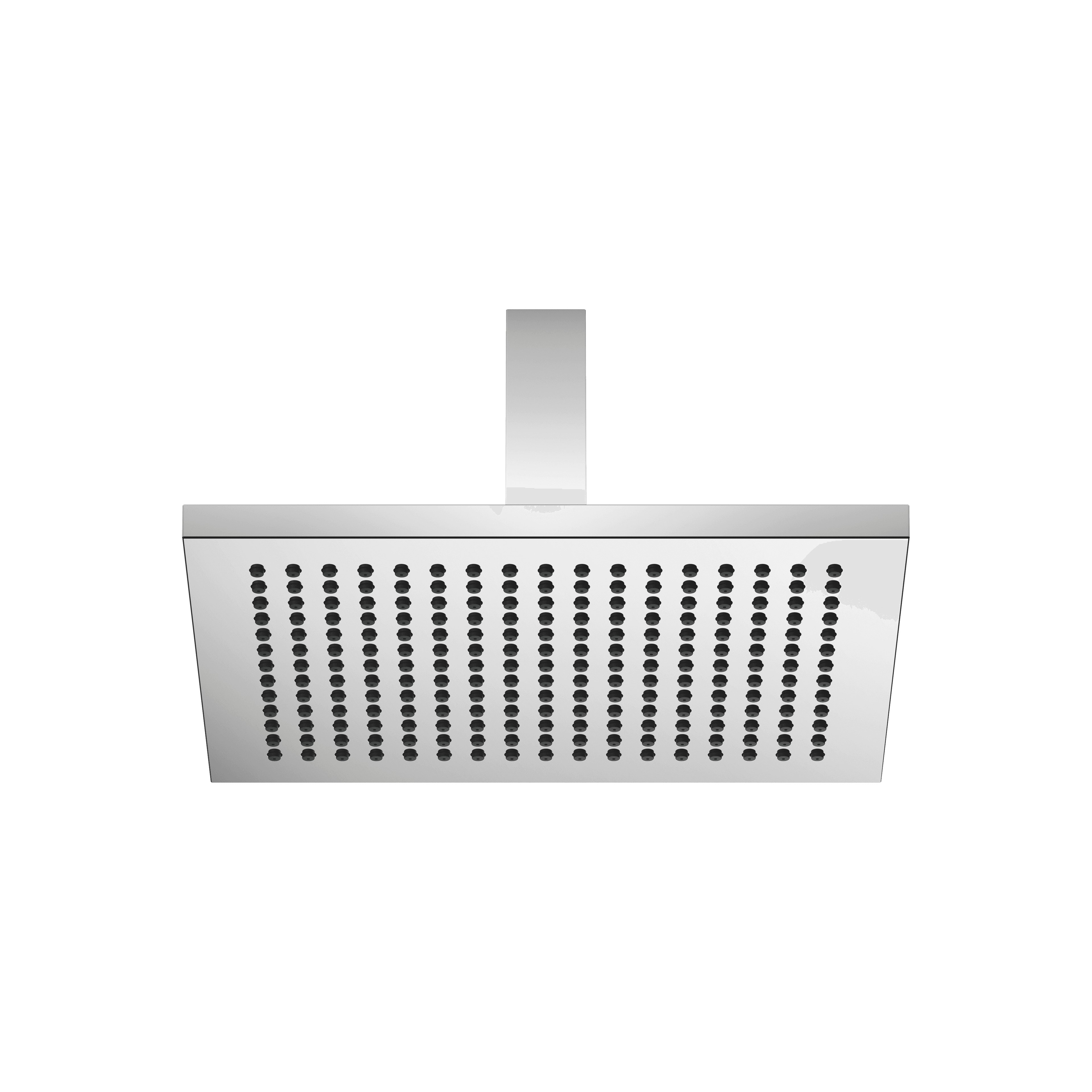 Rain shower with ceiling fixing FlowReduce 300 x 240 mm in Chrome