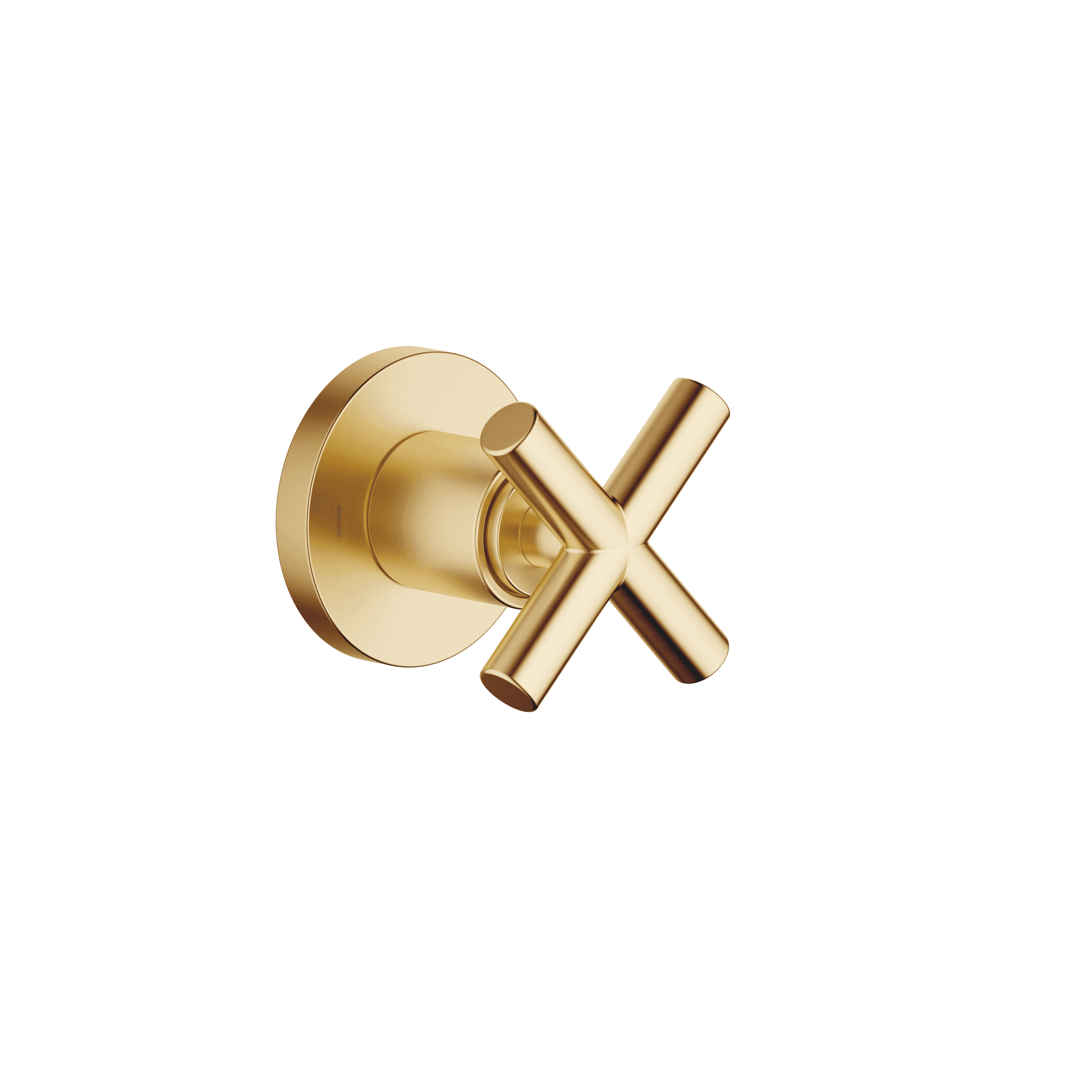 TARA Concealed two-way diverter in Brushed Durabrass (23kt Gold)