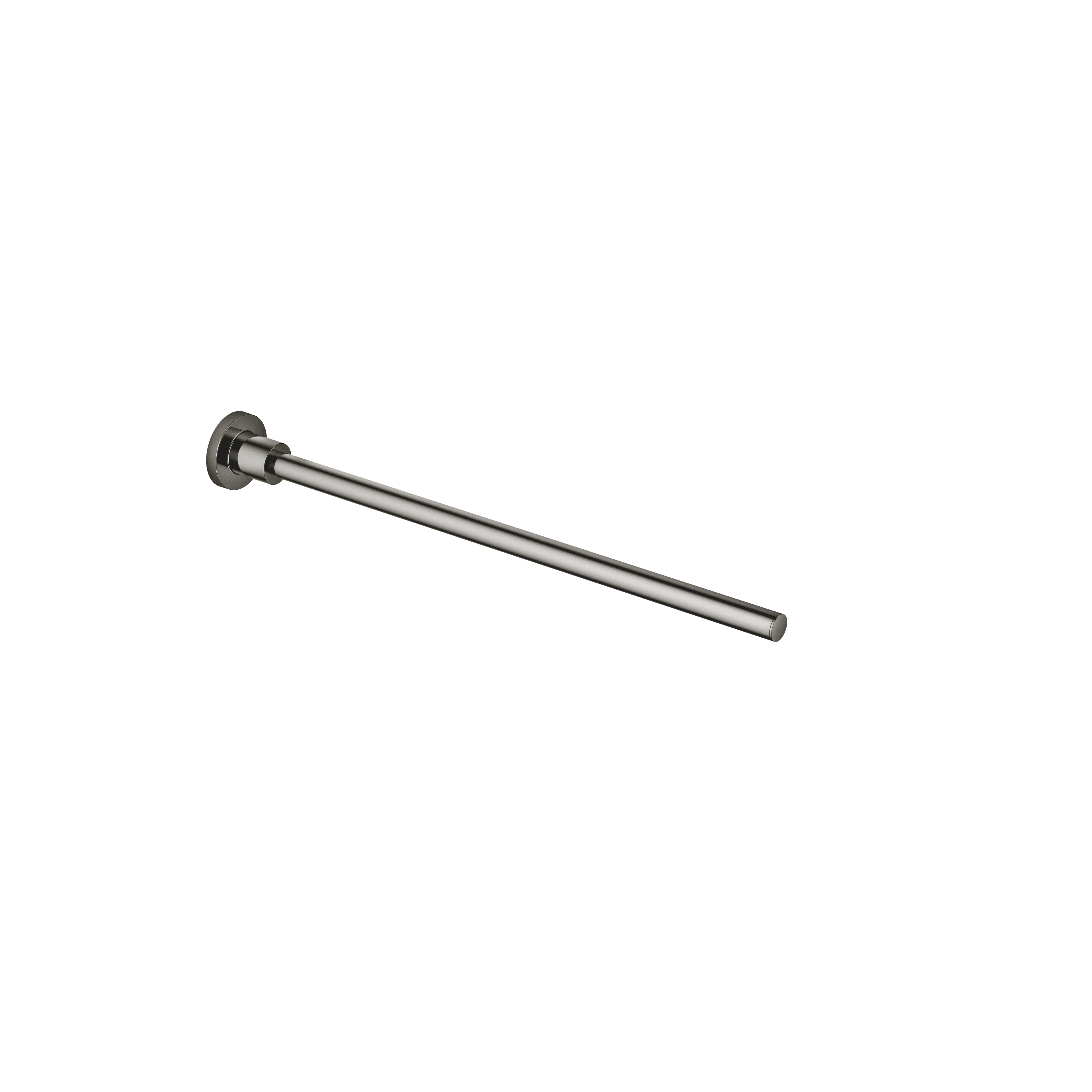 TARA Towel bar 1-piece non-swivel in Dark Chrome