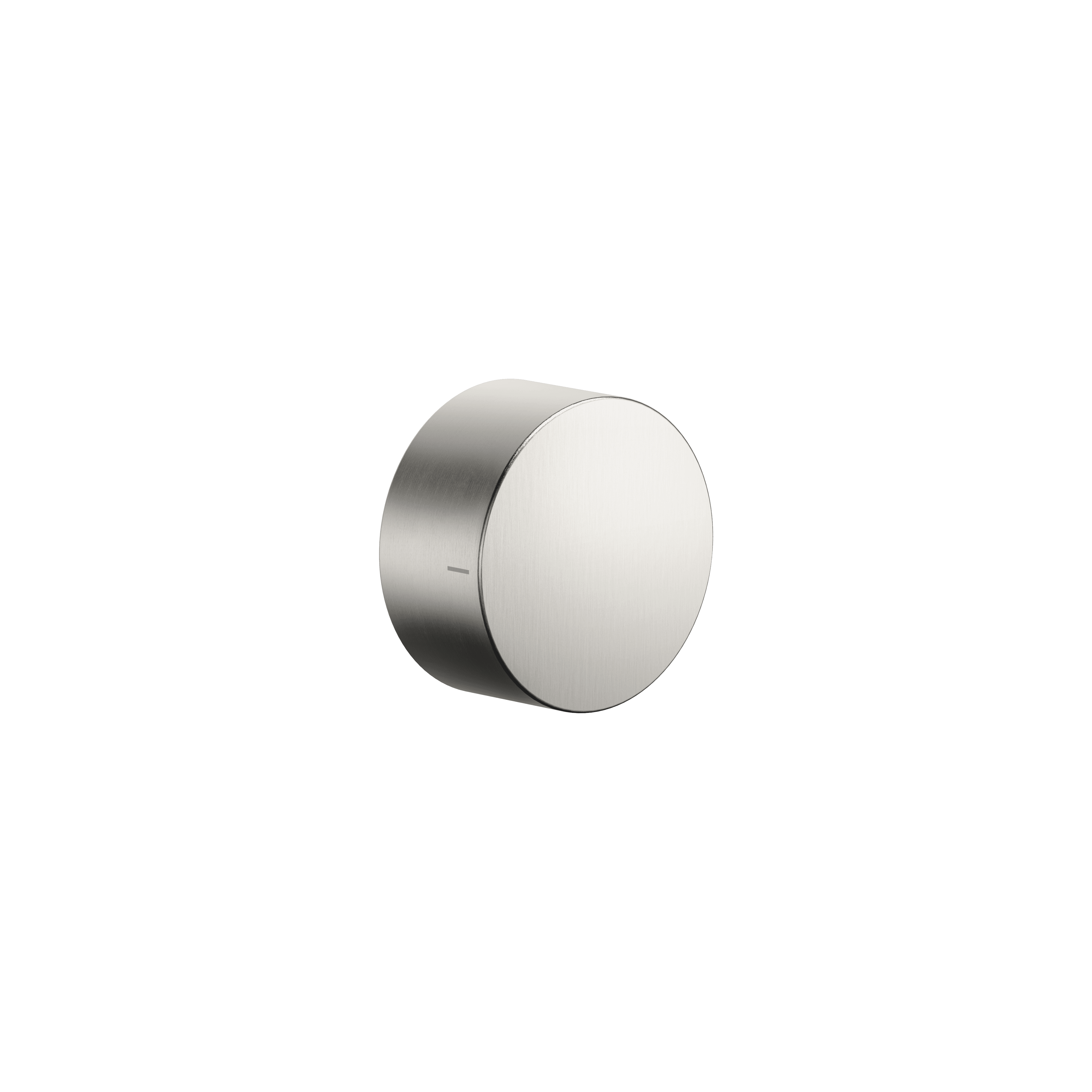 Concealed three-way diverter in Brushed Platinum