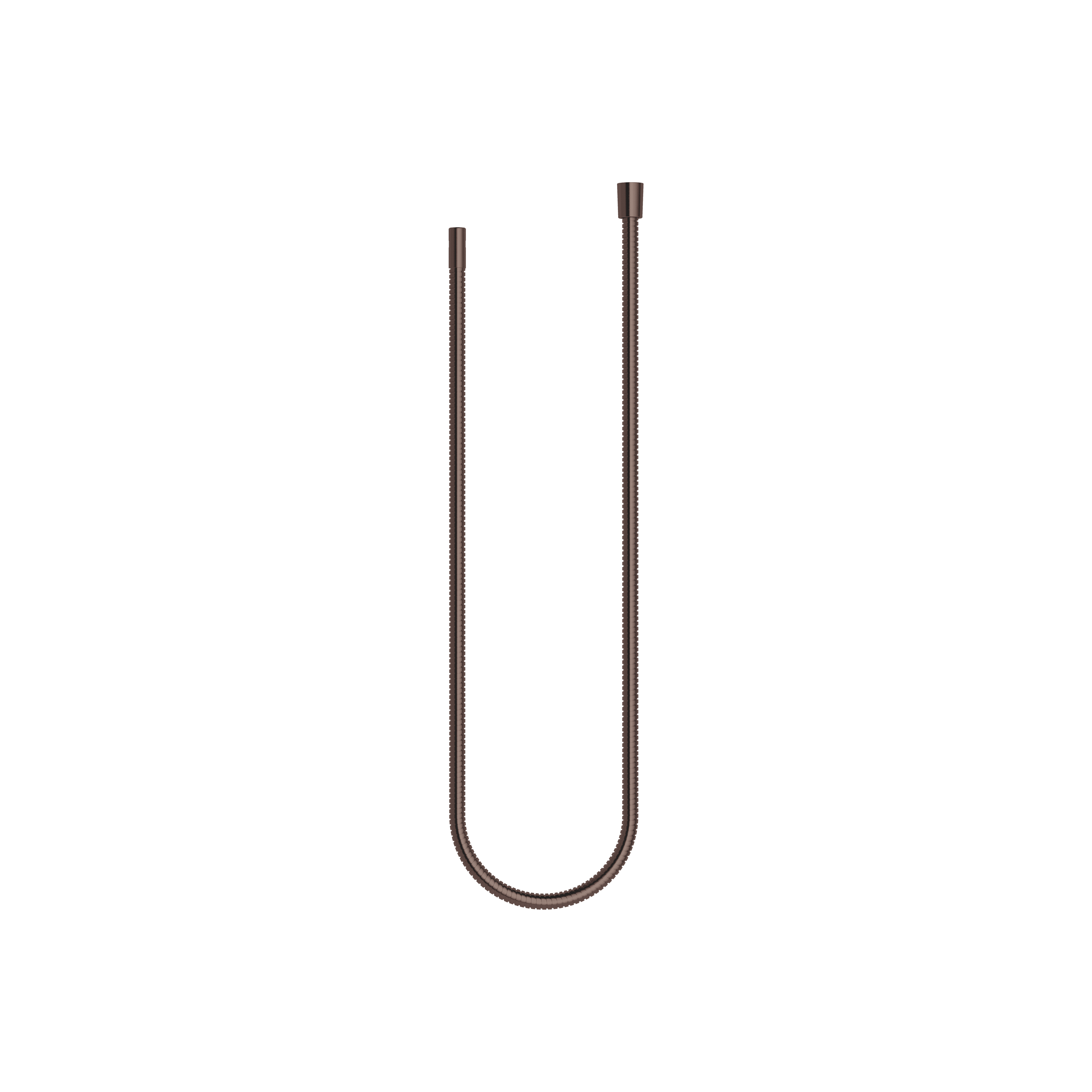 Metal shower hose 1/2" x 3/8" x 1500 mm in Brushed Dark Bronze (PVD)