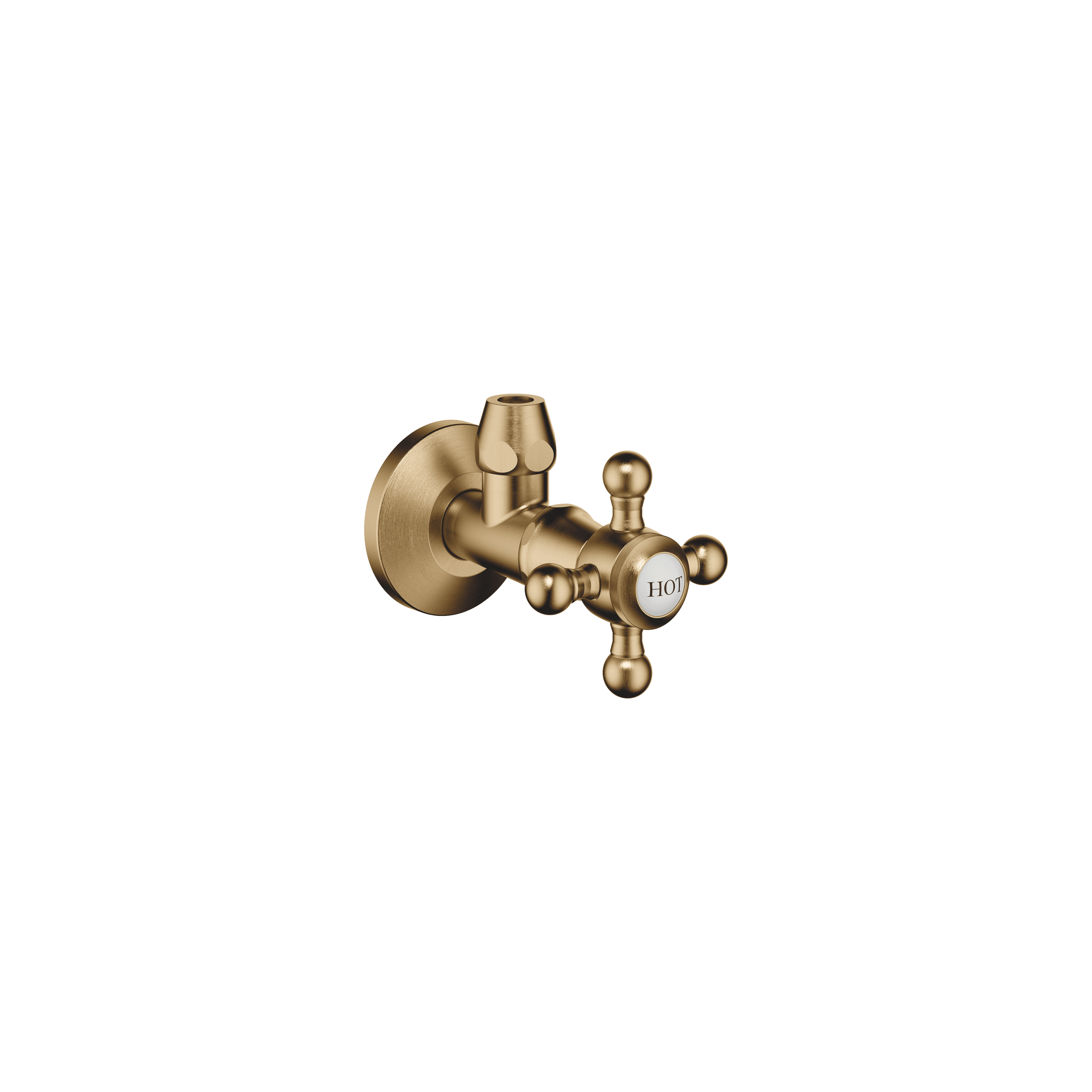 MADISON Angle valve in Brushed Dark Brass (PVD)