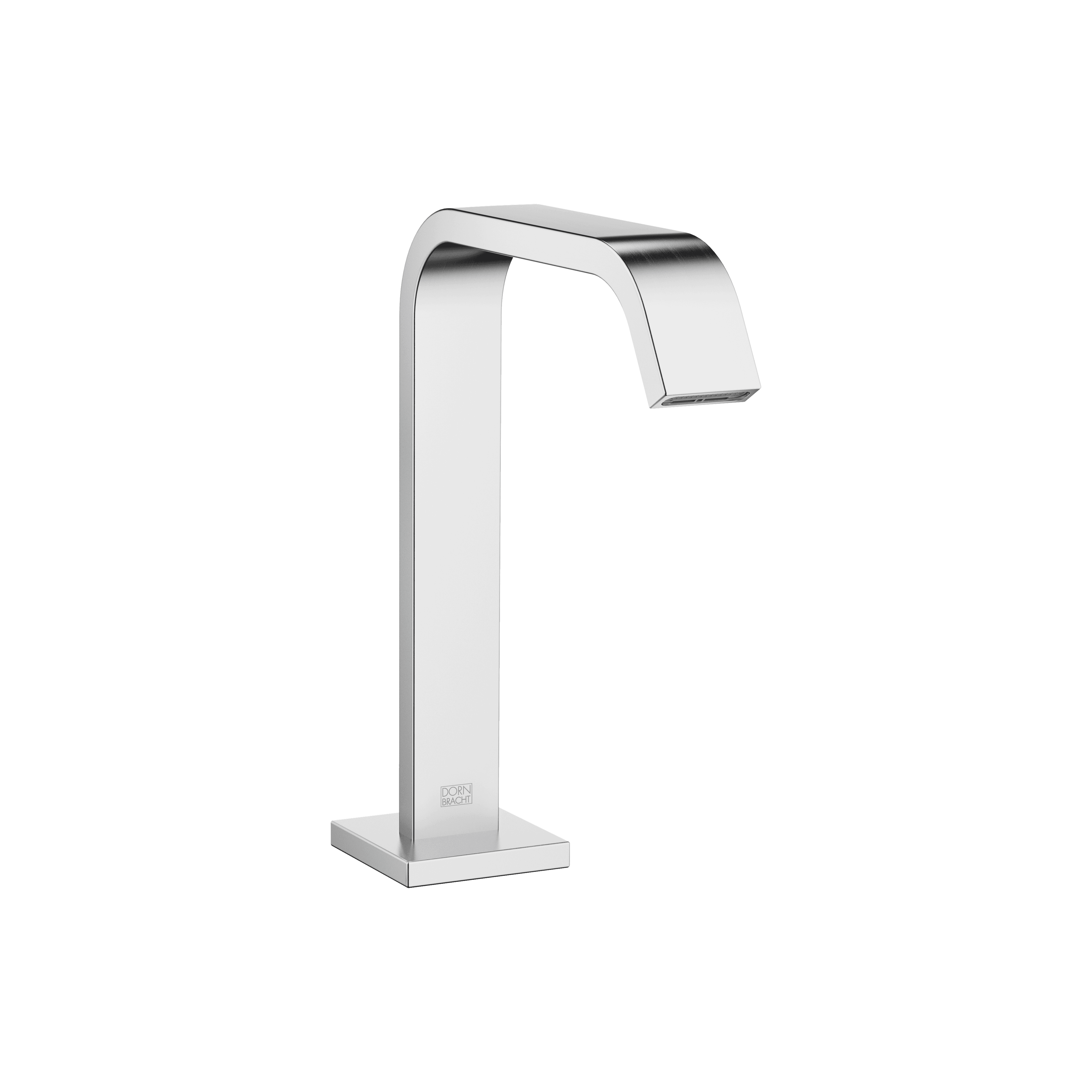 IMO Deck-mounted basin spout without pop-up waste in Brushed Chrome