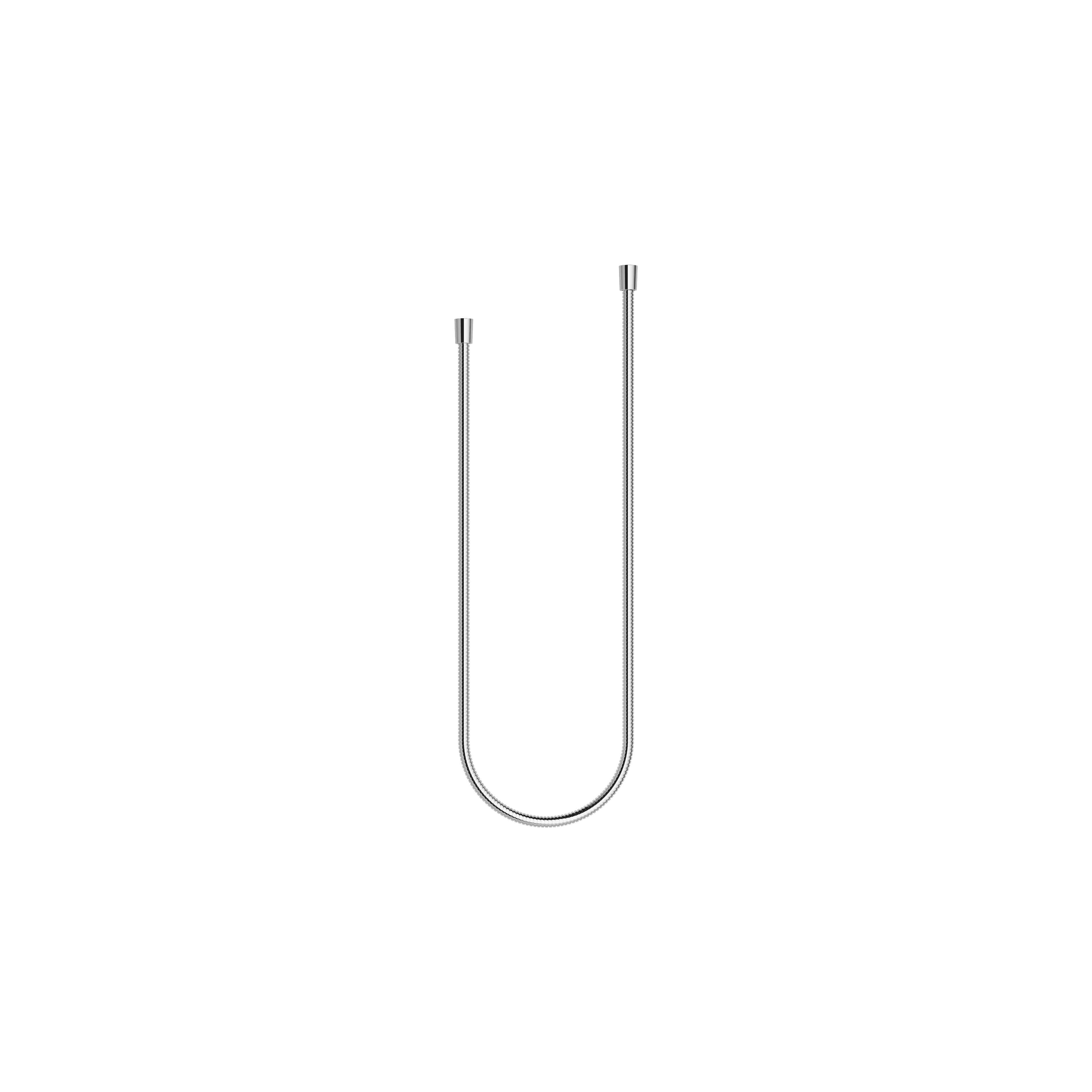 Metal shower hose 1/2" x 1/2" x 1250 mm in Chrome