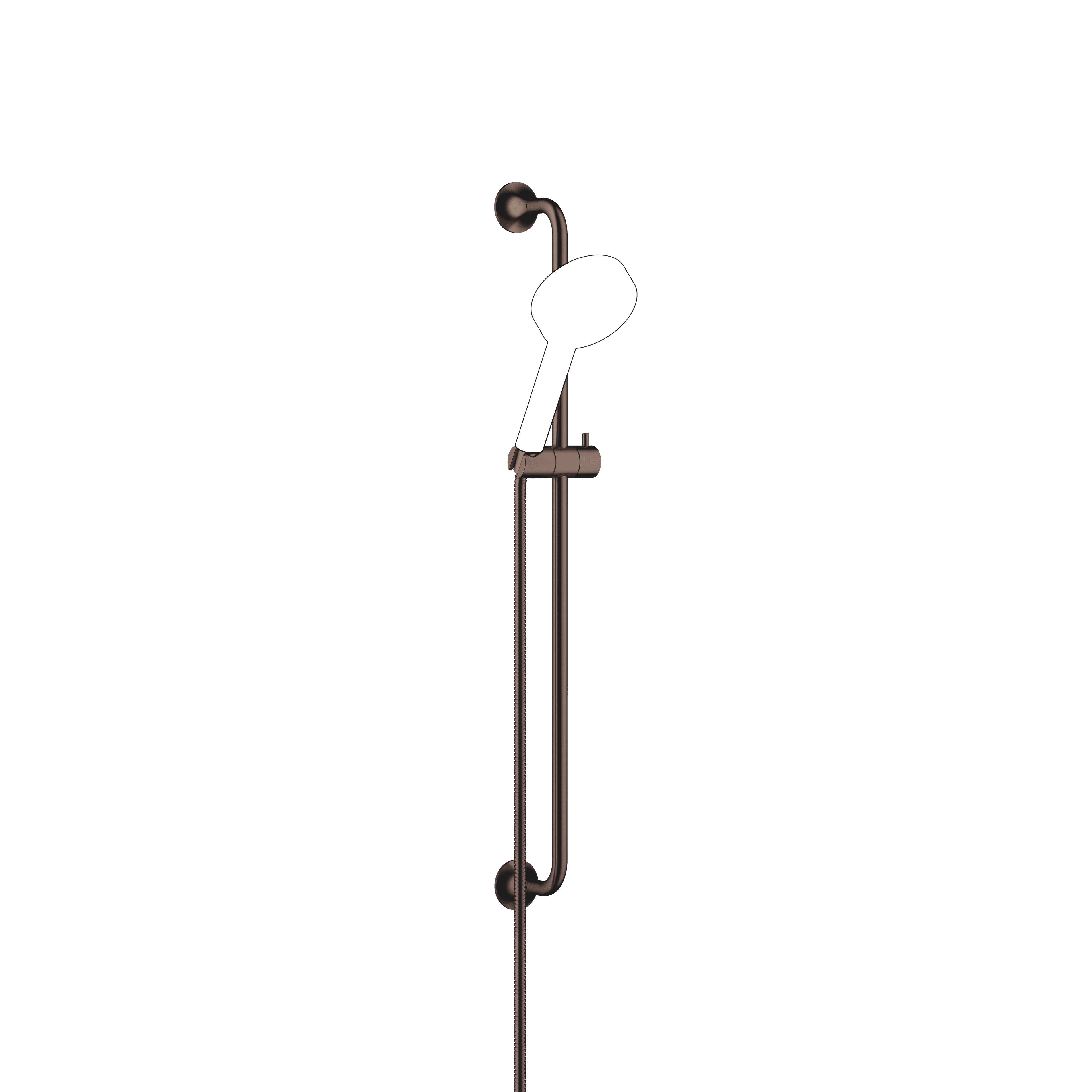 VAIA Shower set in Brushed Dark Bronze (PVD)