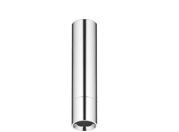 Shower head with ceiling fixing in Brushed Dark Brass (PVD)
