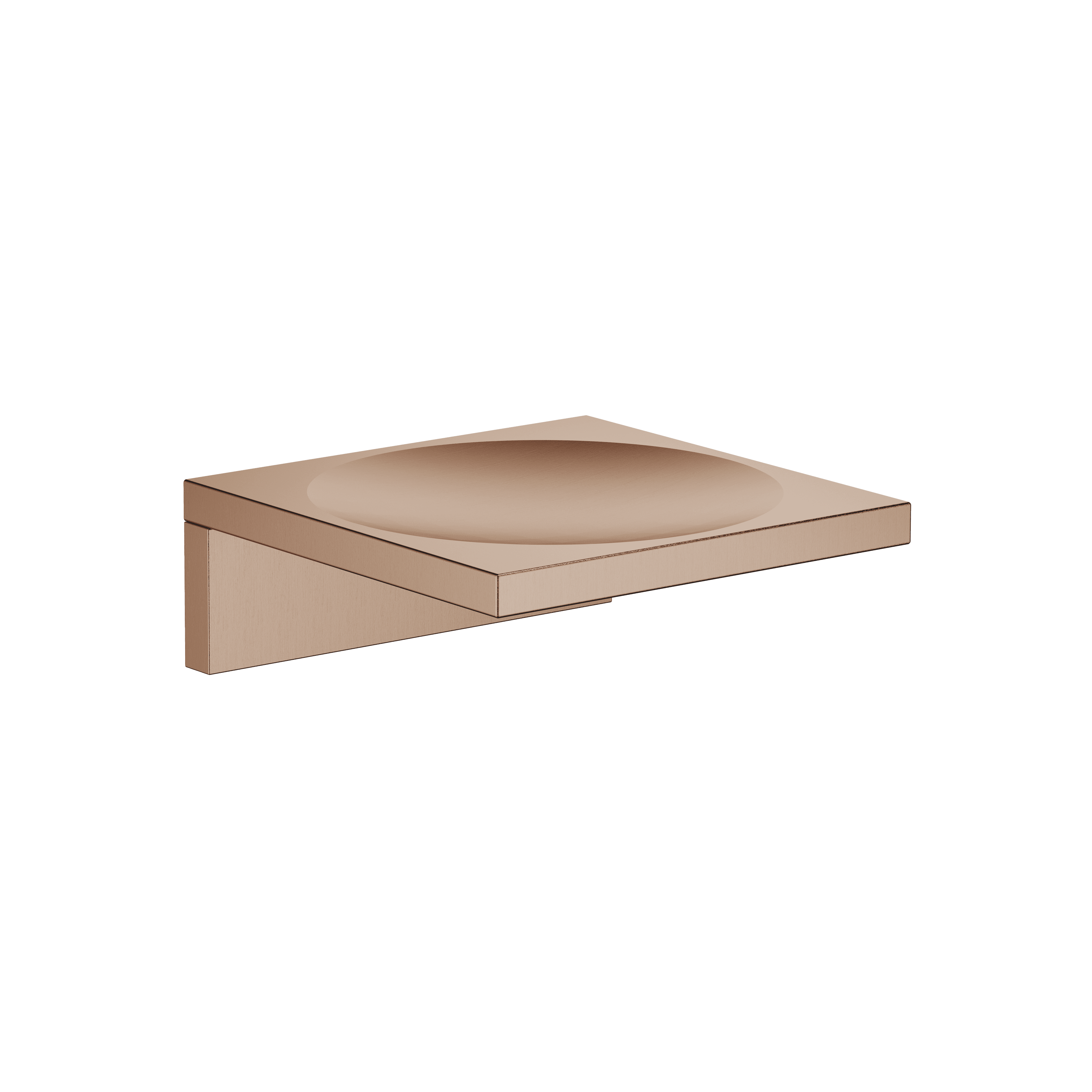 Soap dish wall model in Brushed Bronze (PVD)