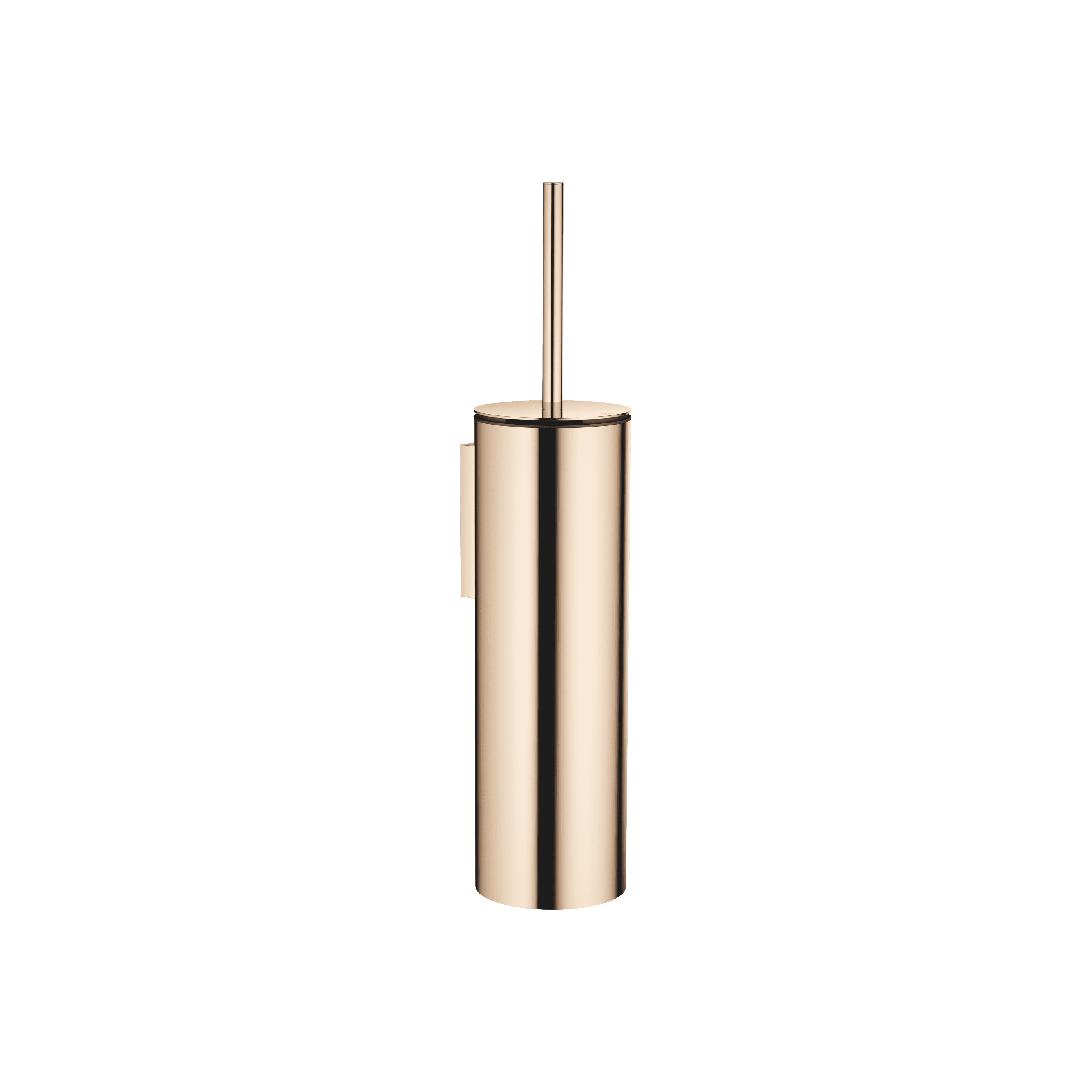 Toilet brush set wall model in Champagne (22kt Gold)