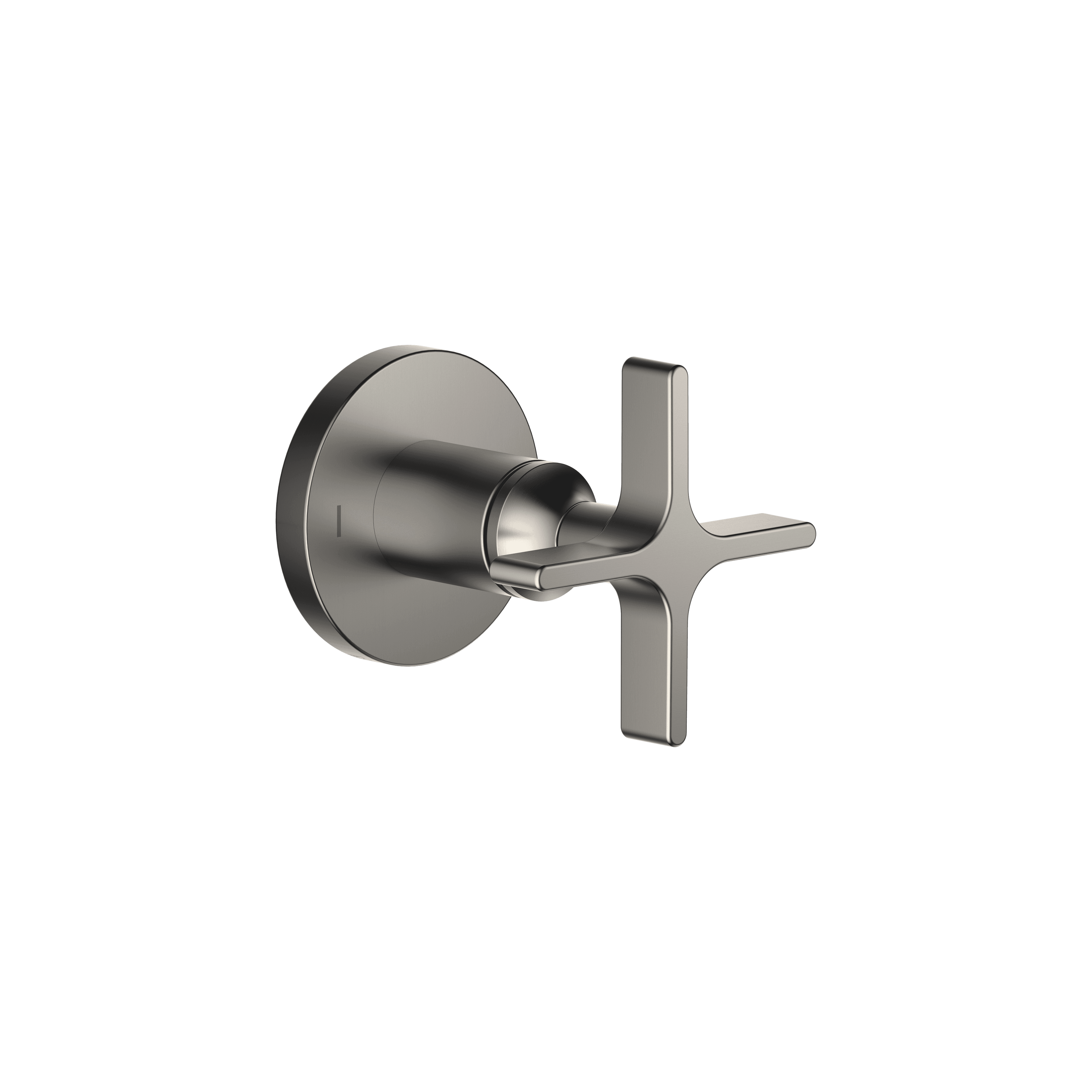 VAIA Concealed two-way diverter in Brushed Dark Platinum