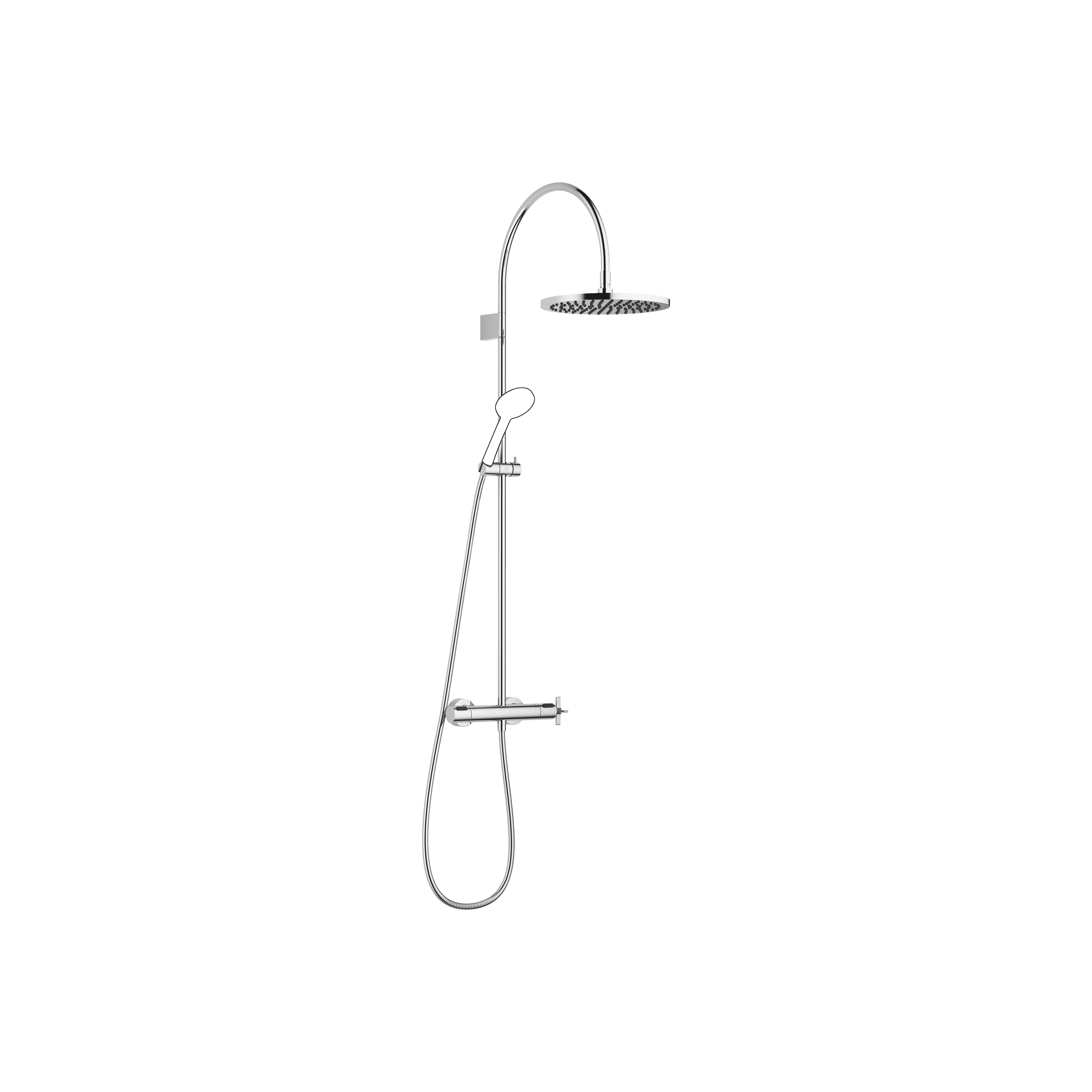 VAIA Shower pipe with shower thermostat without hand shower 300 mm