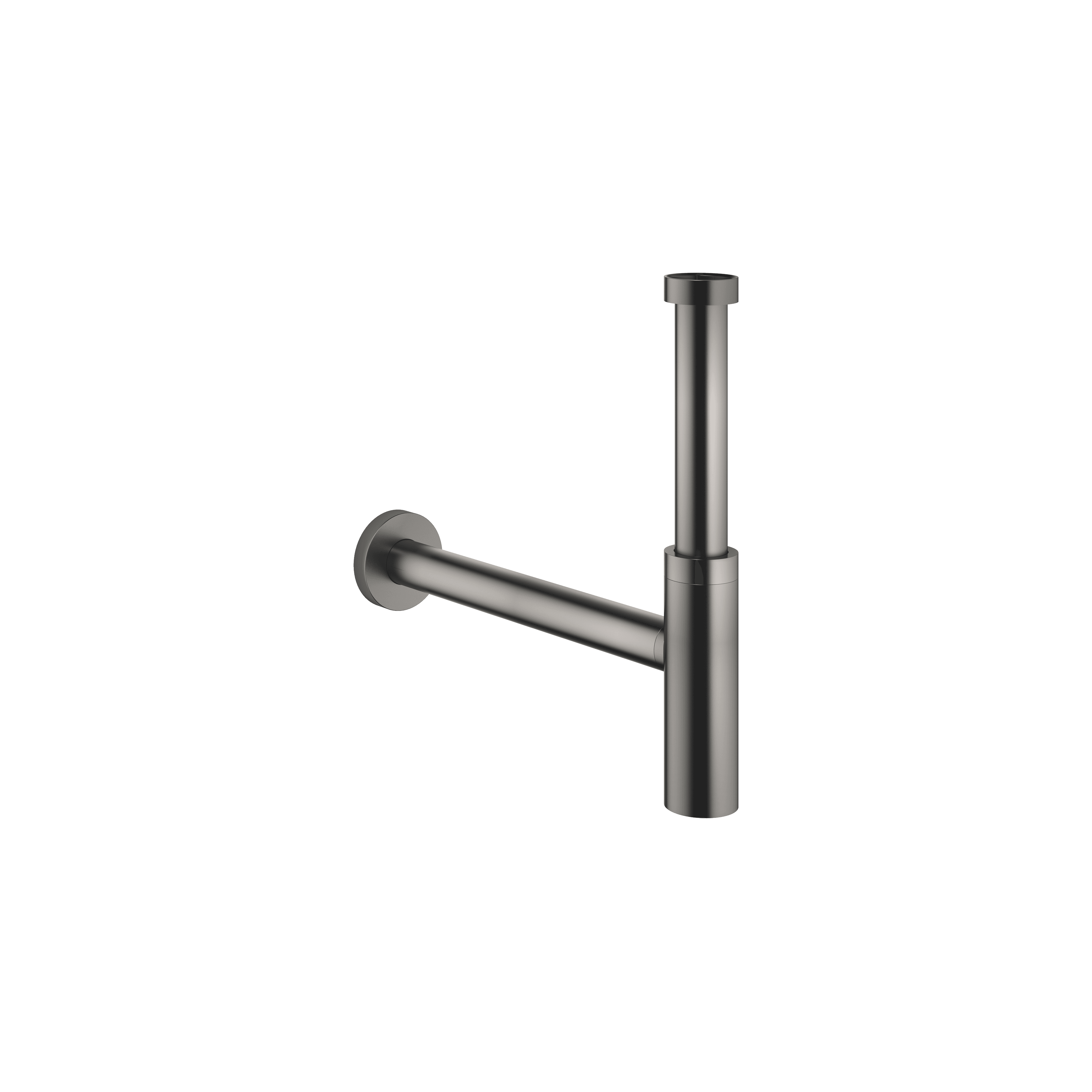 Siphon for basin in Brushed Dark Platinum