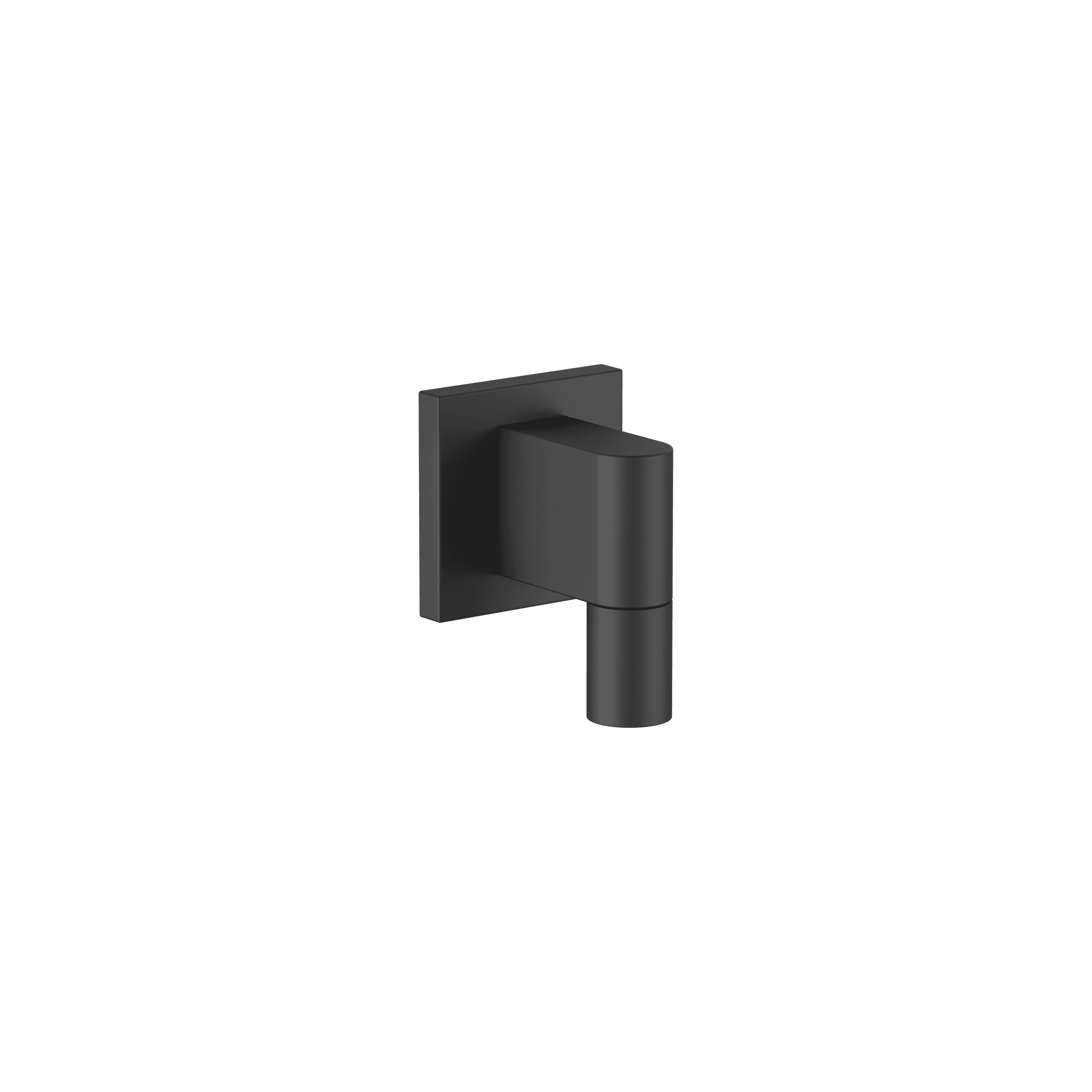 Wall elbow in Matte Black