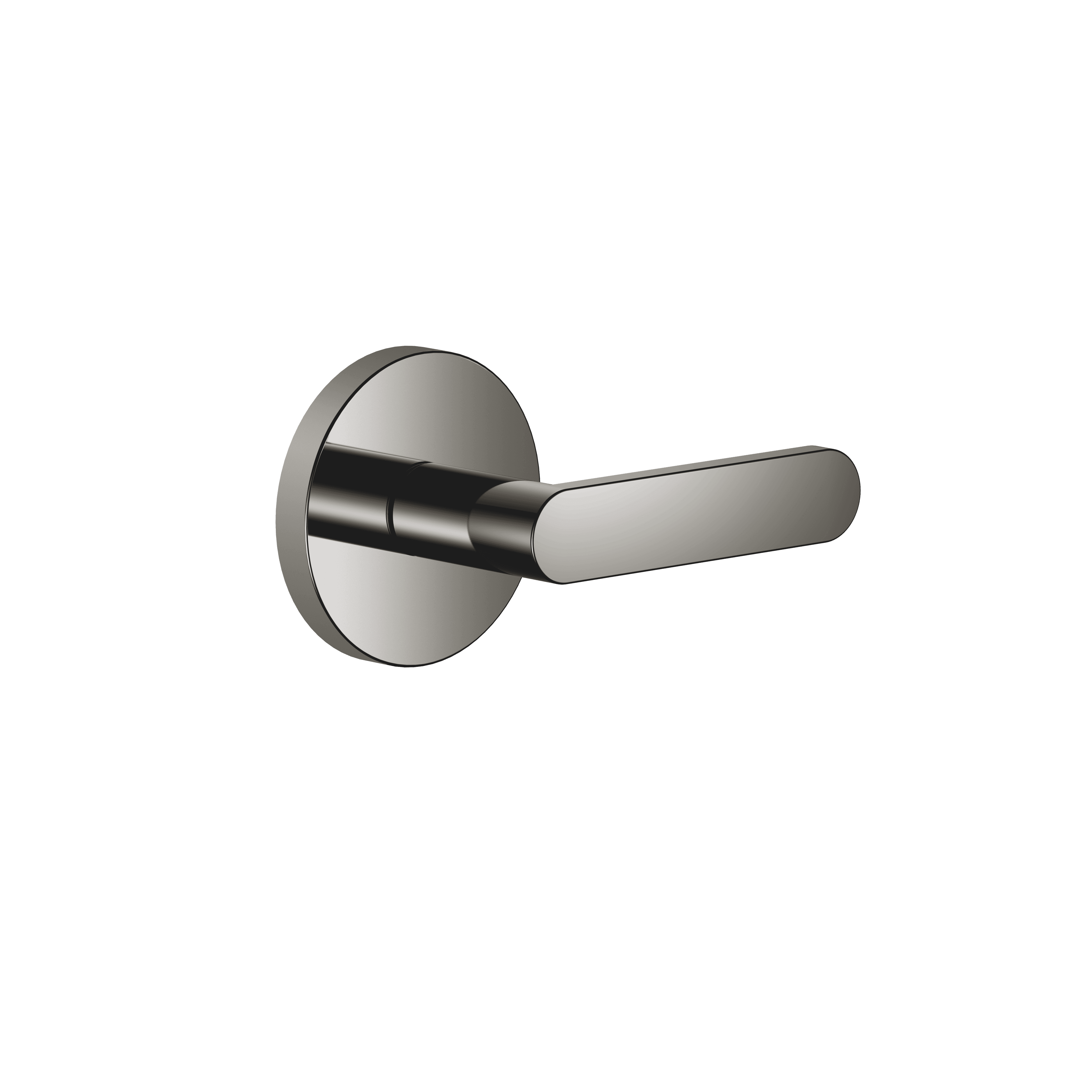 META Wall valve clockwise closing 1/2" in Dark Chrome