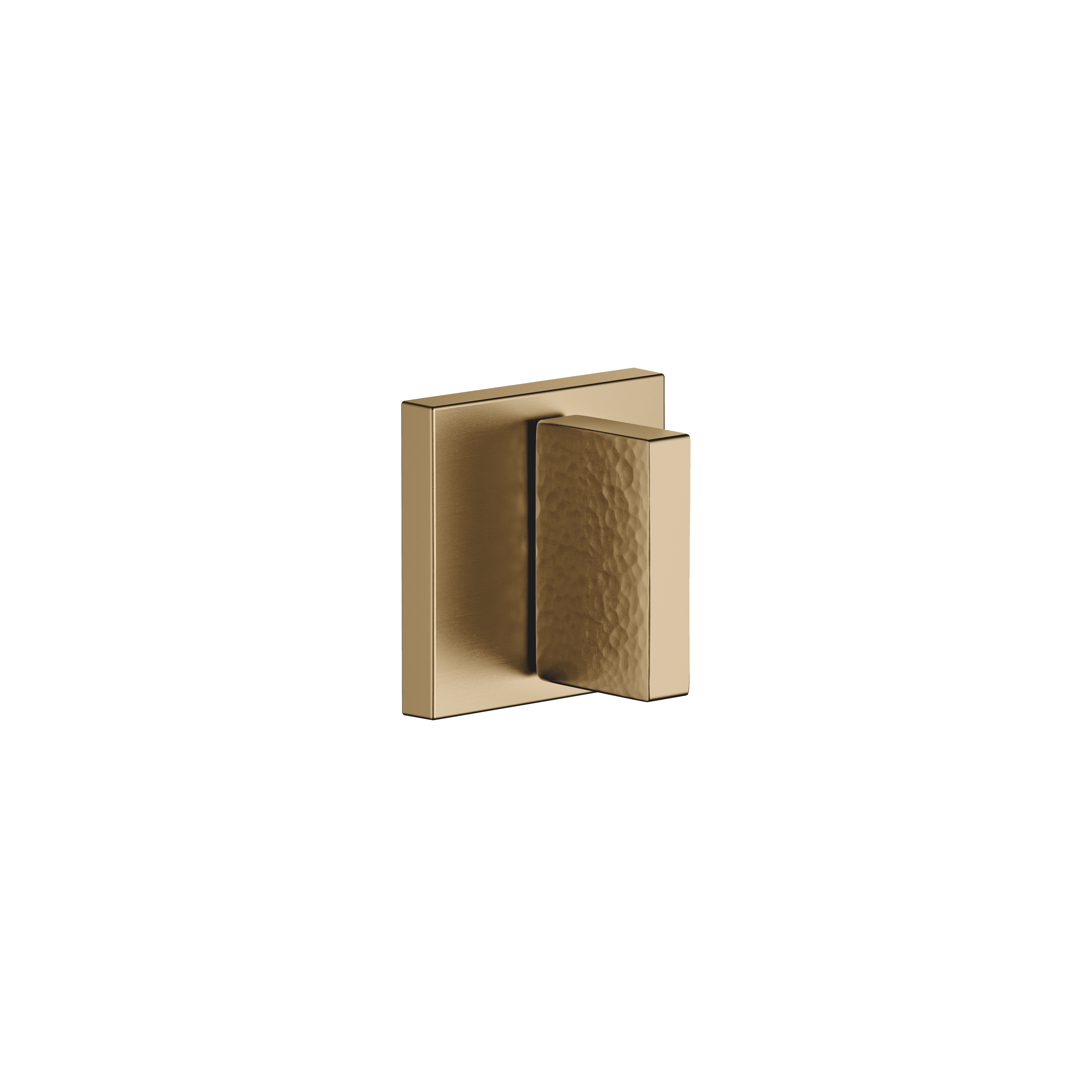 MEM Wall valve clockwise closing 1/2" in Brushed Dark Brass (PVD)