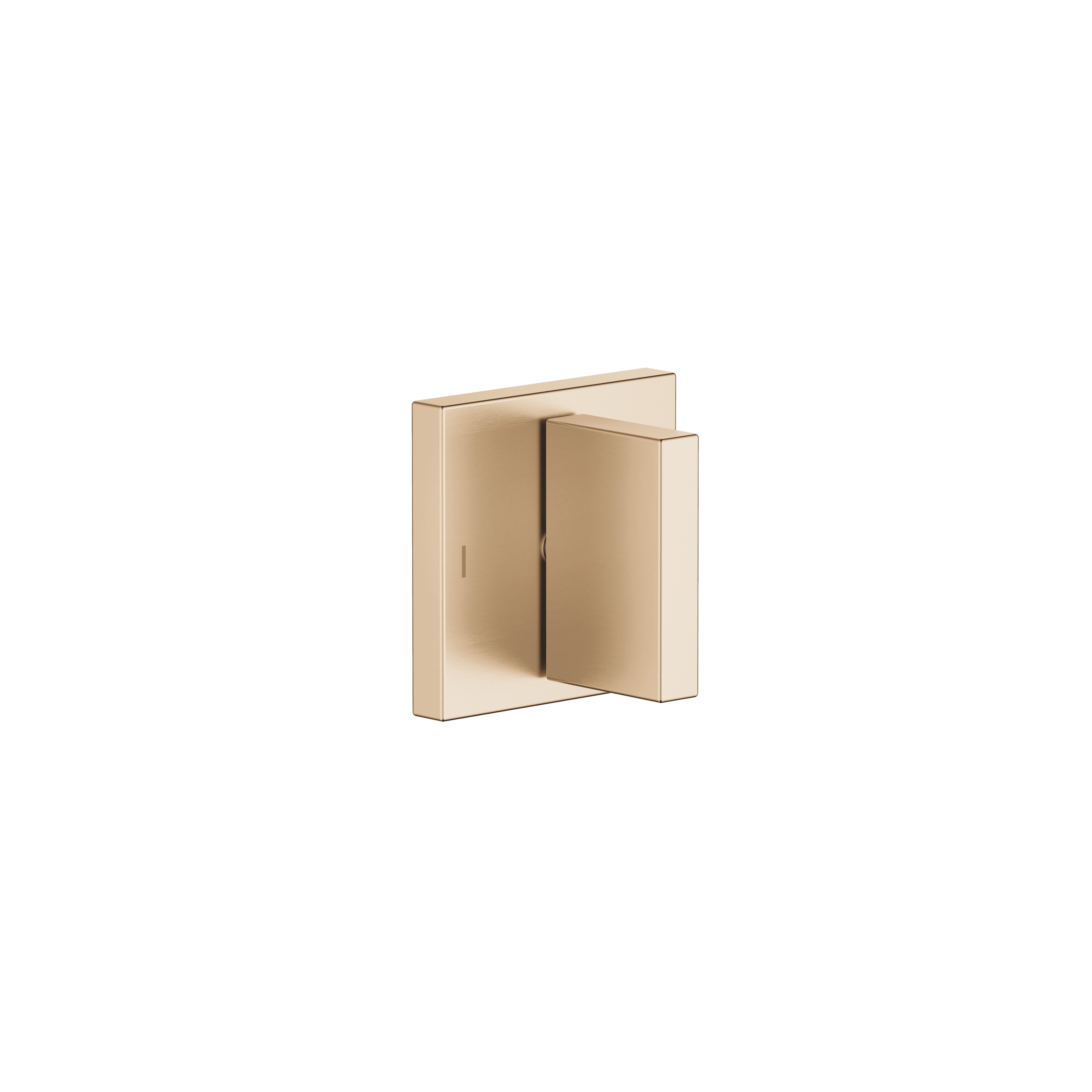 MEM Concealed two-way diverter in Brushed Champagne (22kt Gold)