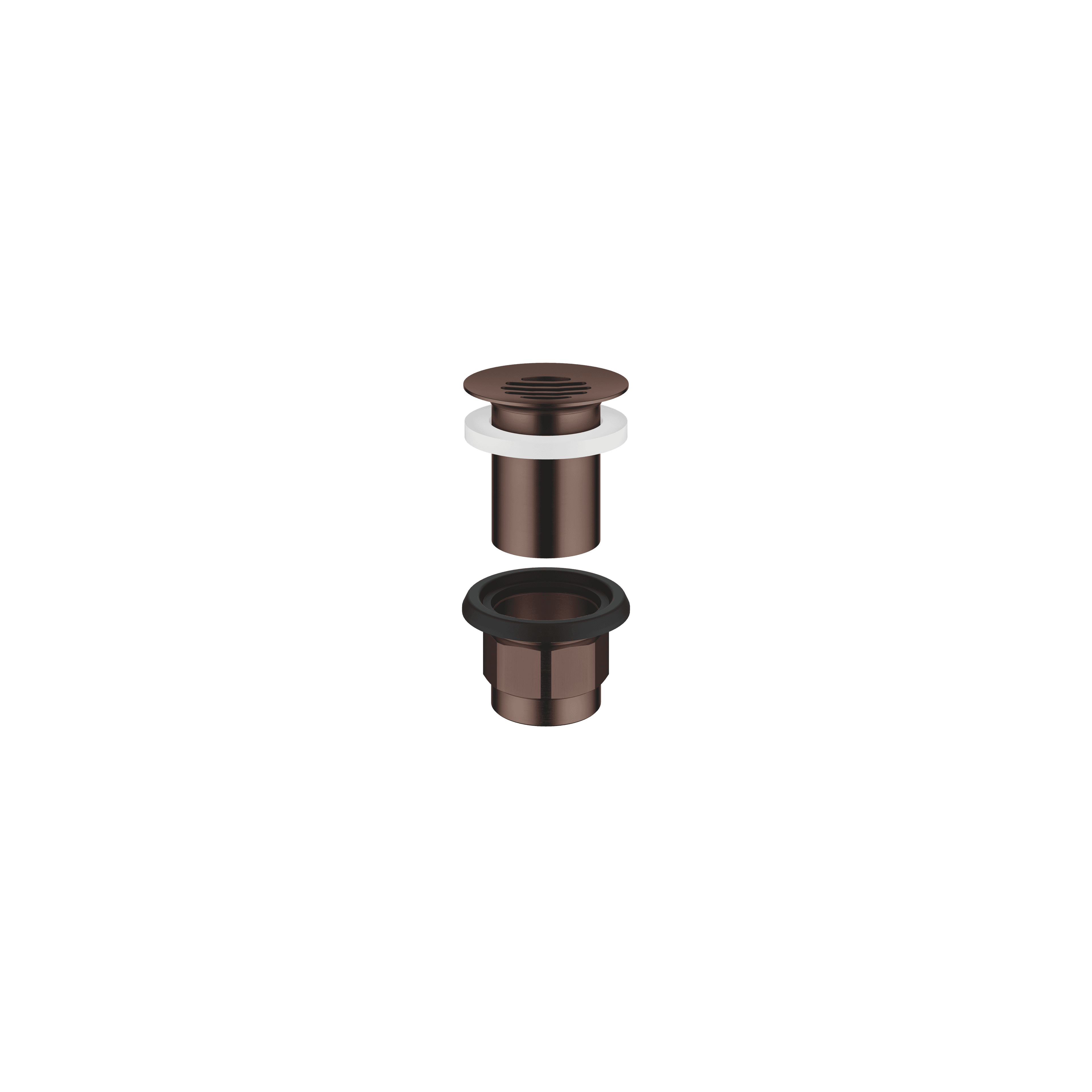Grated waste 1 1/4" in Brushed Dark Bronze (PVD)