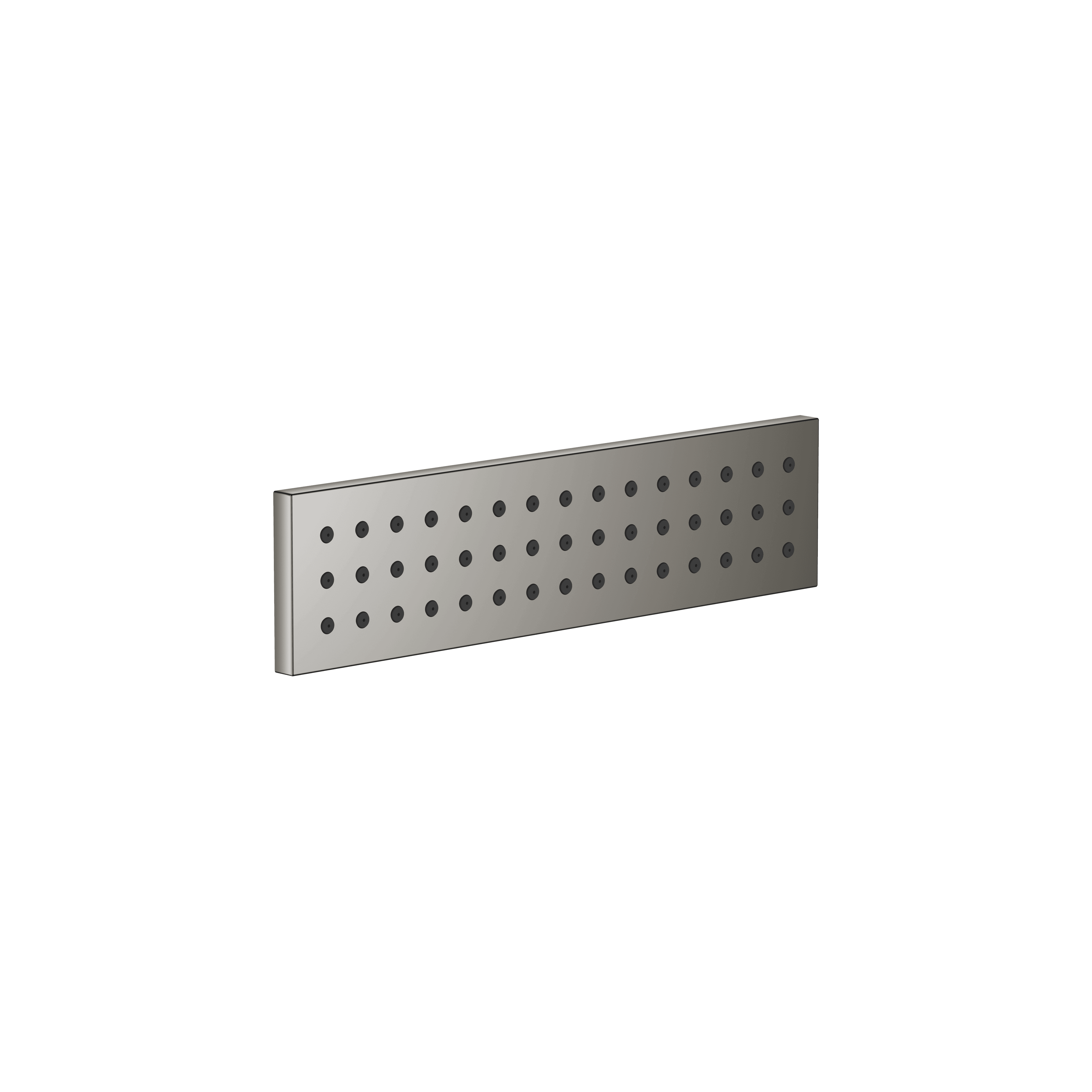 WATER BAR Concealed body spray in Dark Chrome
