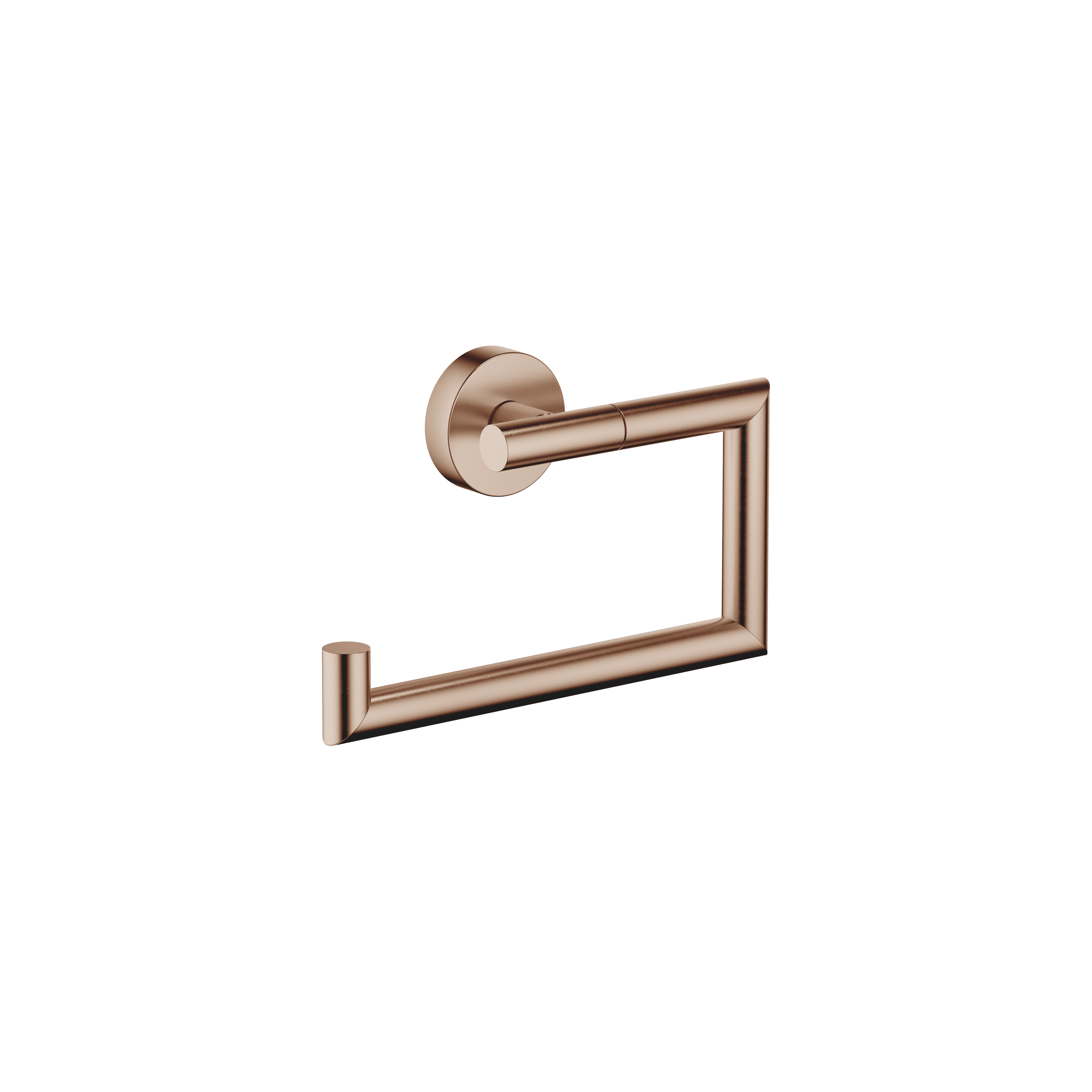 Tissue holder without cover in Brushed Bronze (PVD)