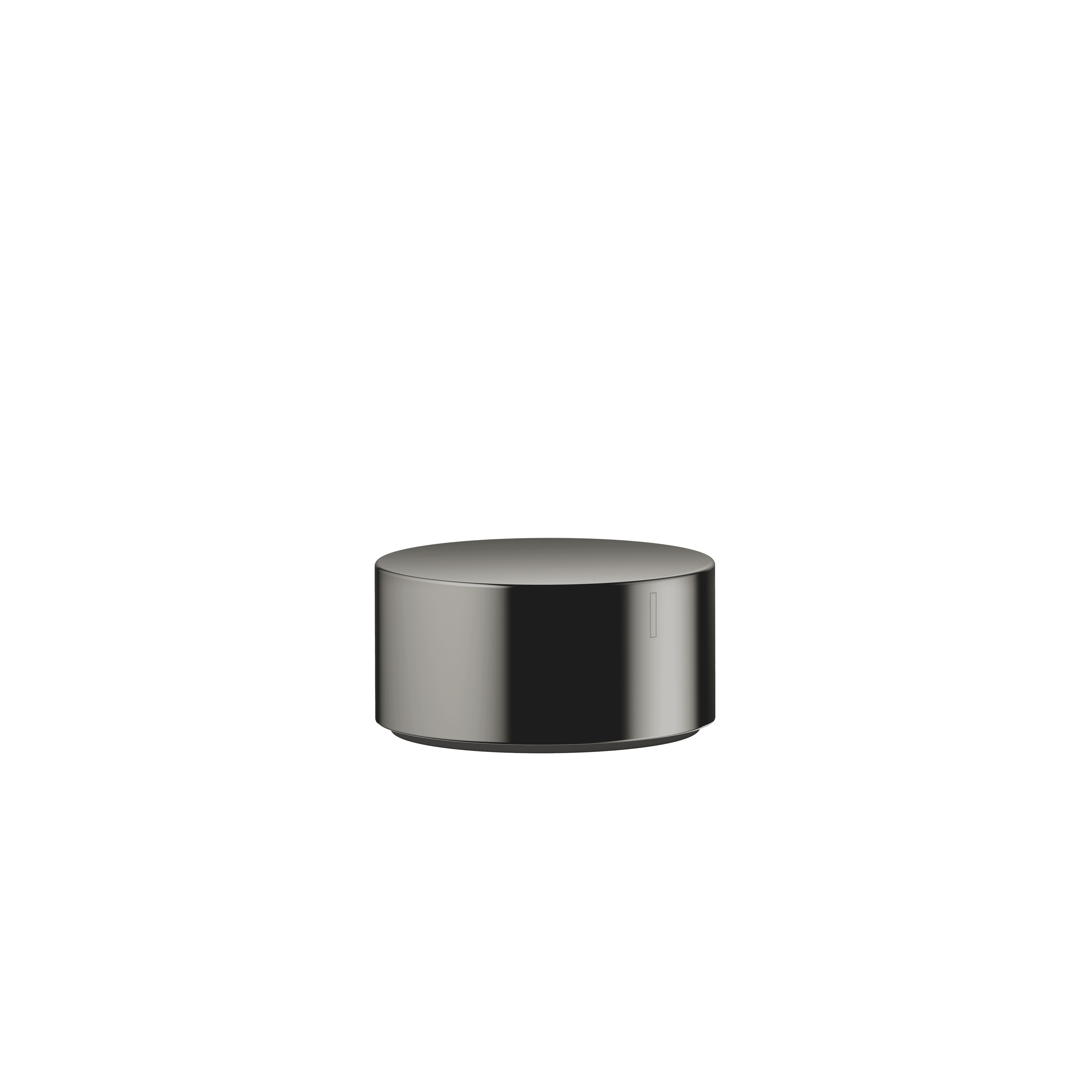 Deck valve clockwise closing cold in Dark Chrome