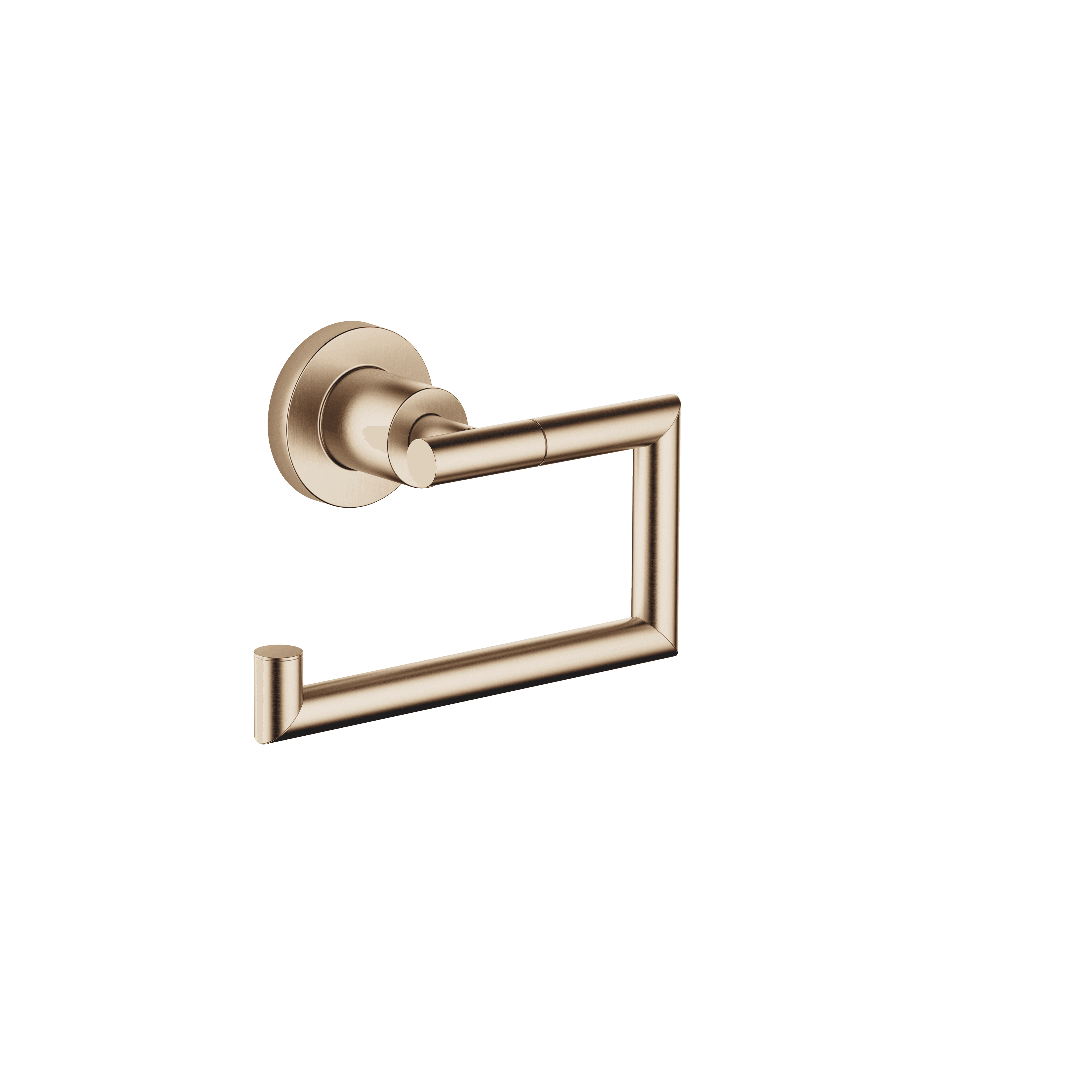 TARA Tissue holder without cover in Brushed Champagne (22kt Gold)