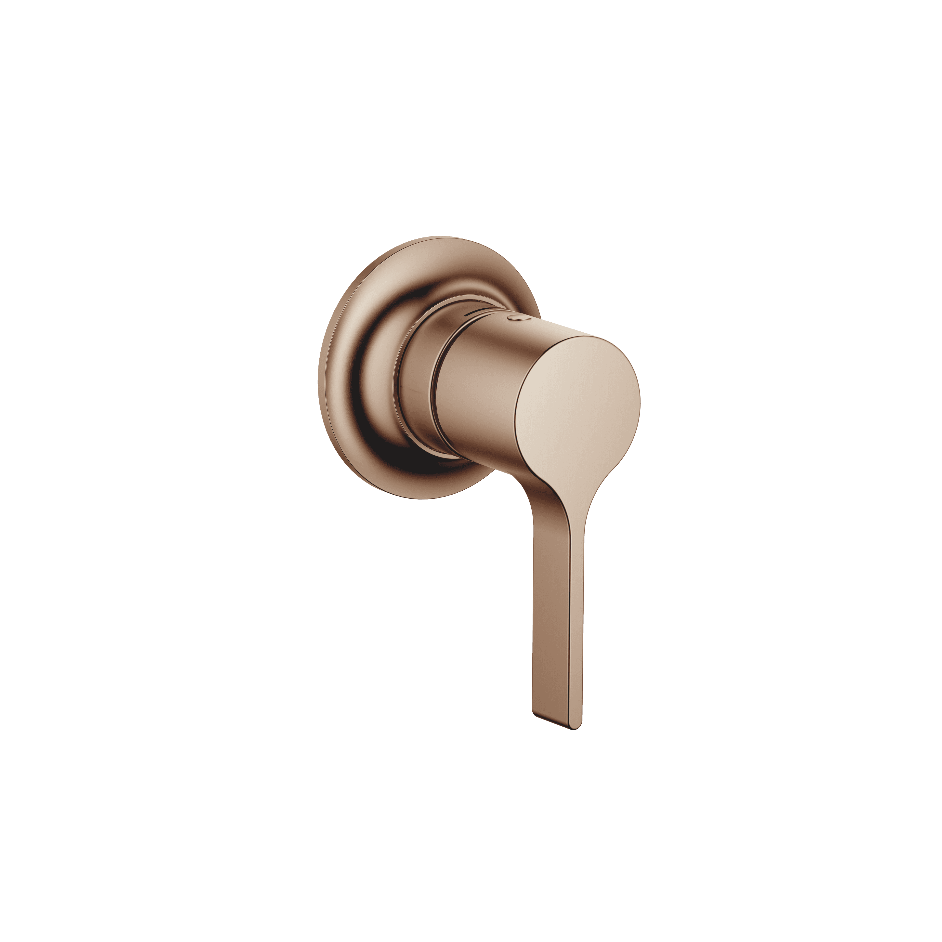 VAIA Concealed single-lever mixer with cover plate in Brushed Bronze (PVD)