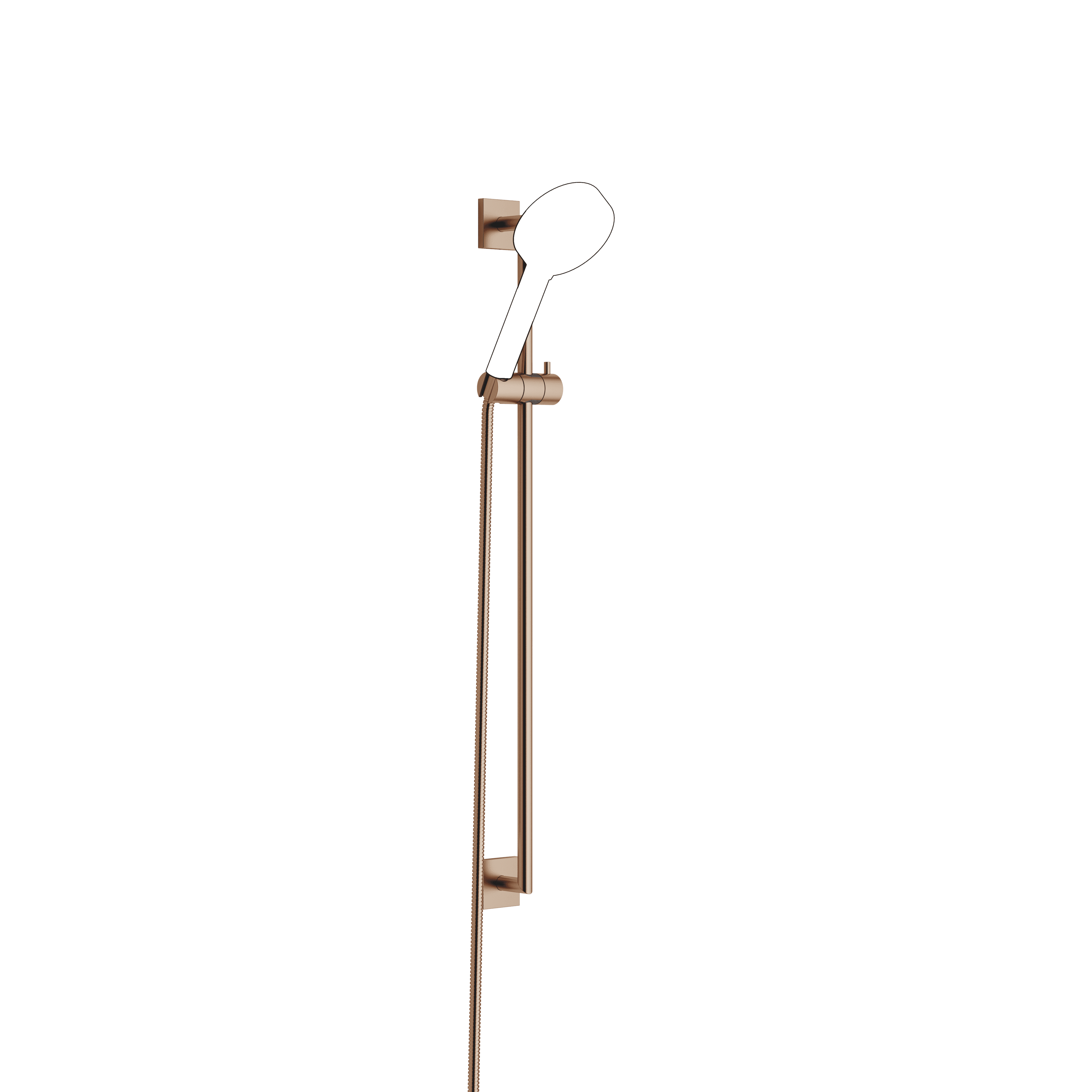 Shower set in Brushed Bronze (PVD)