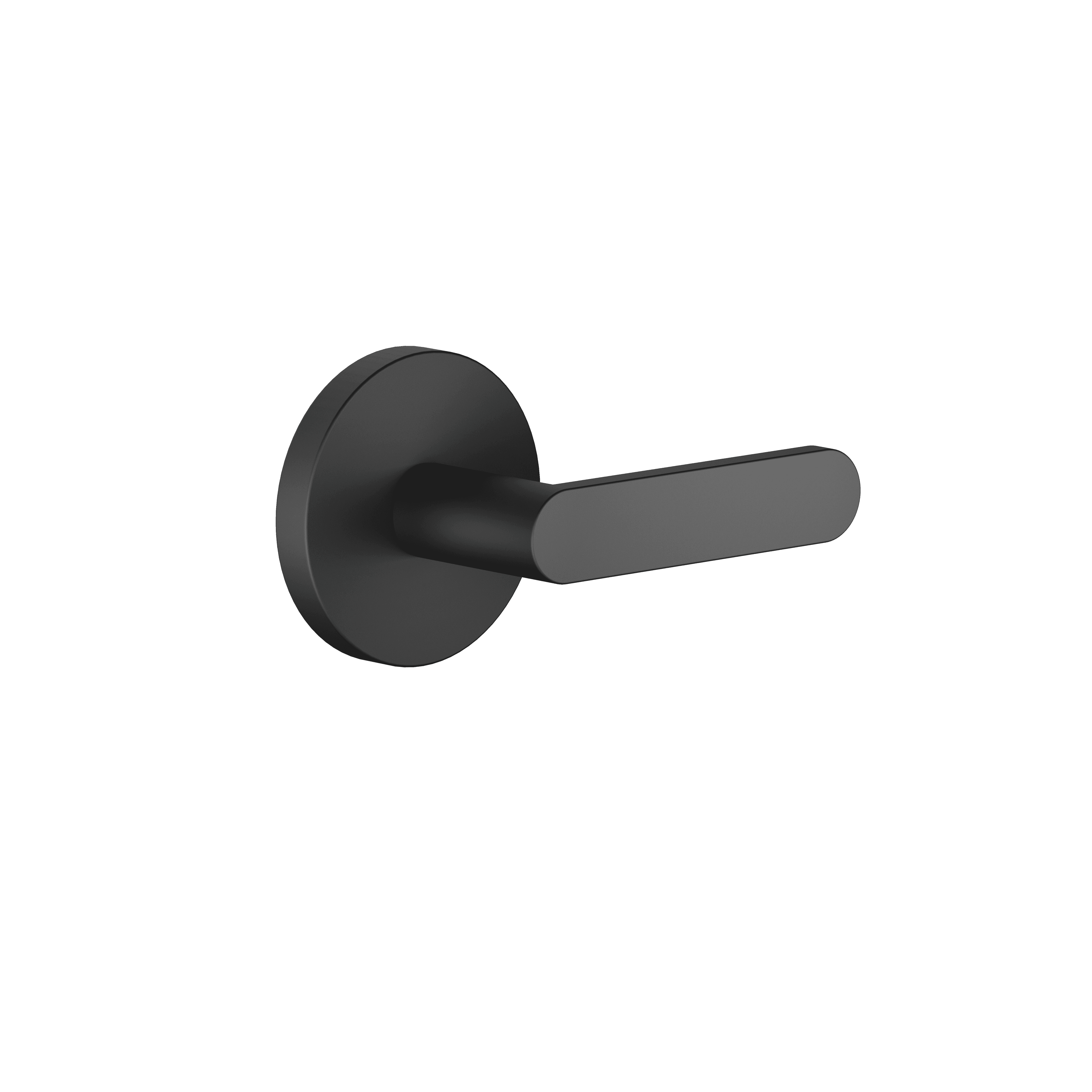 META Wall valve clockwise closing 3/4" in Matte Black