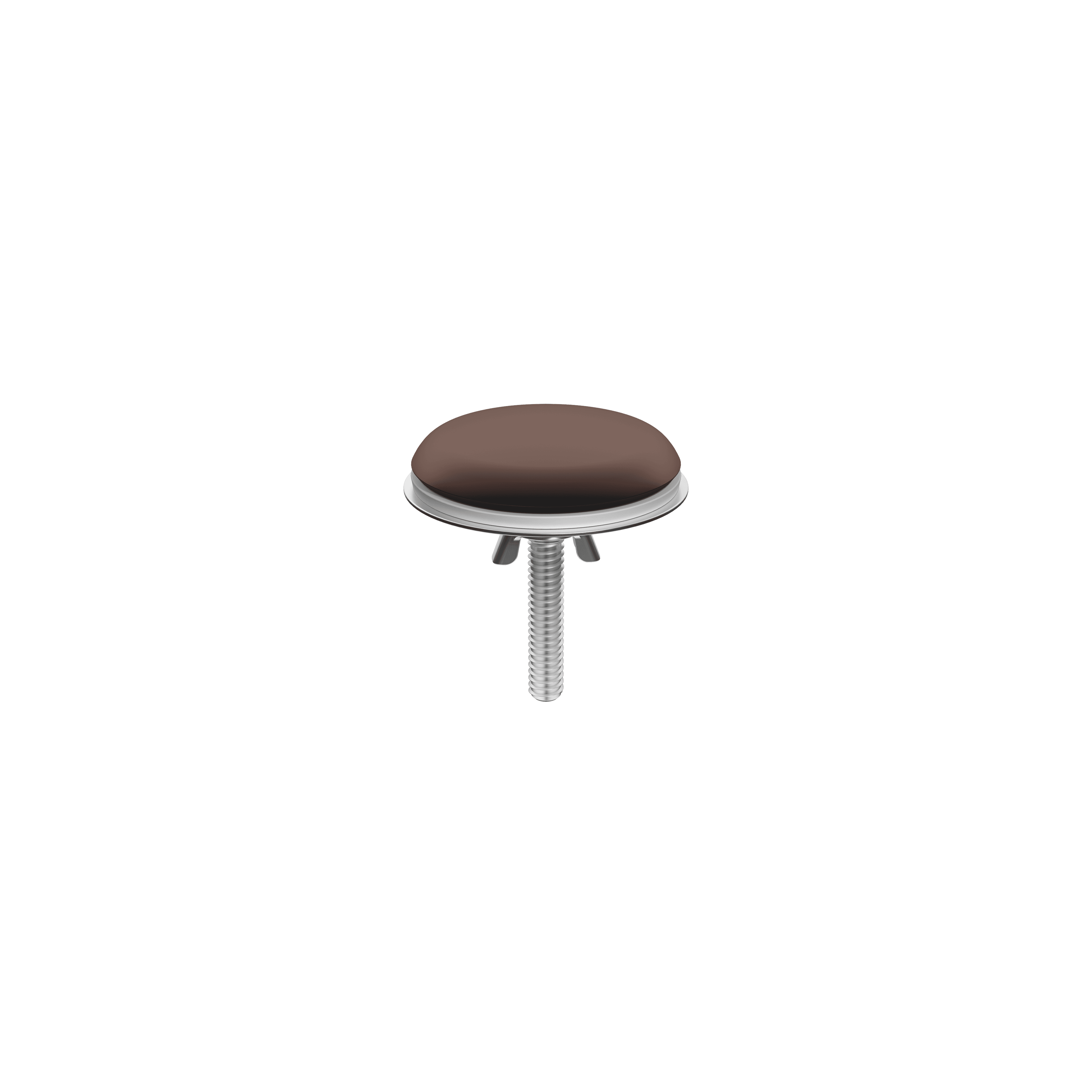 Cover for tap hole in Brushed Dark Bronze (PVD)