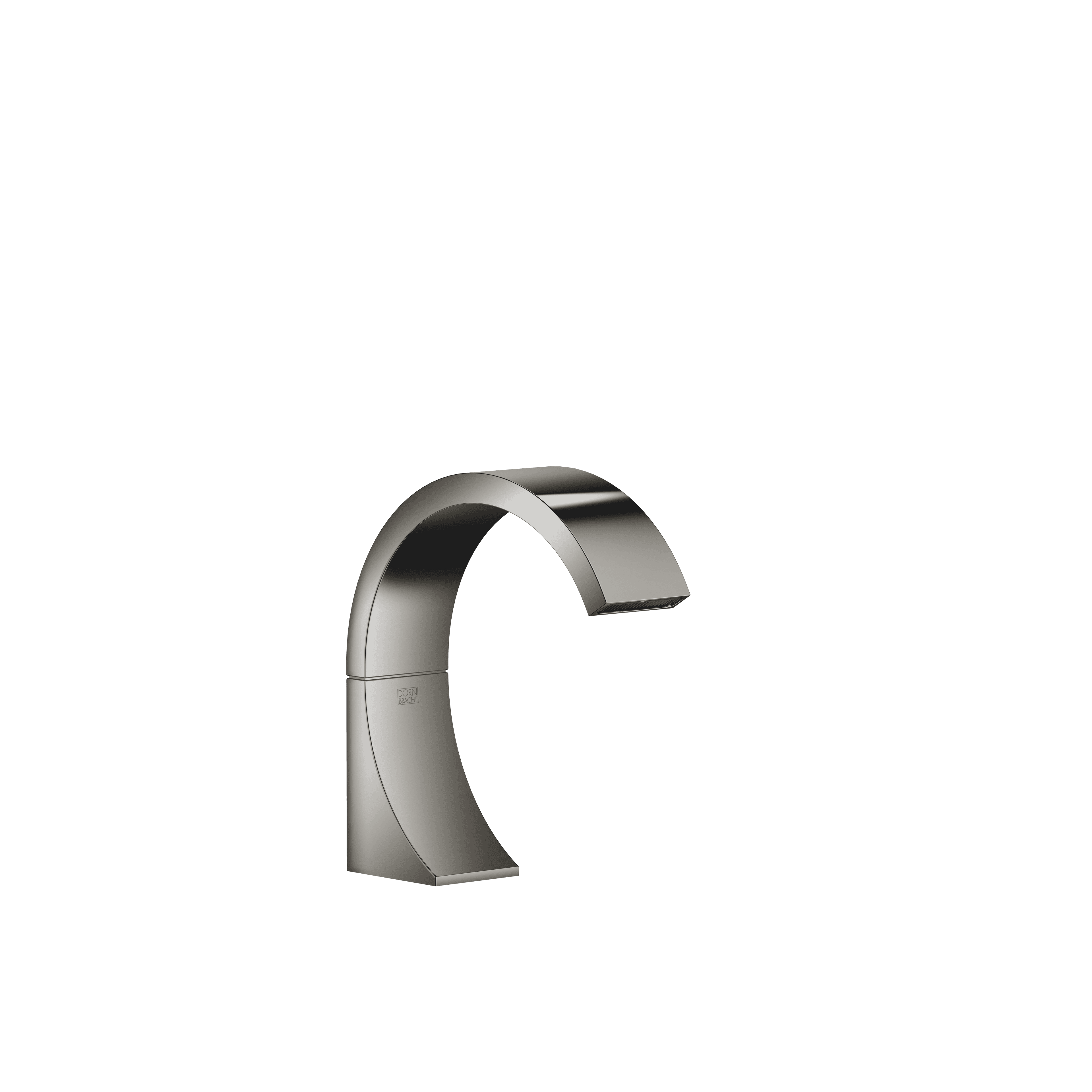 CYO Deck-mounted basin spout without pop-up waste in Dark Chrome