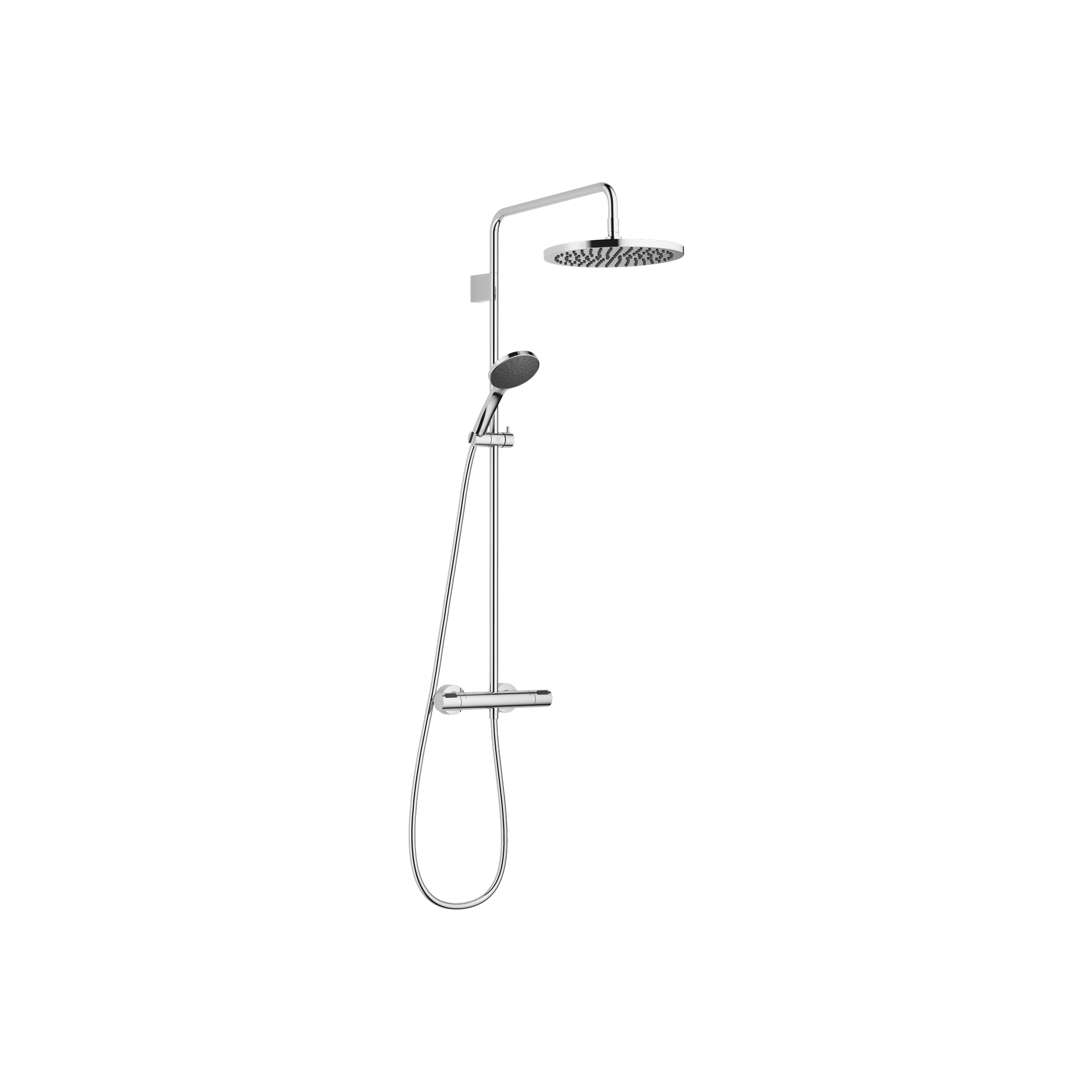 Dornbracht Shower pipe with shower thermostat with hand shower set 300 mm