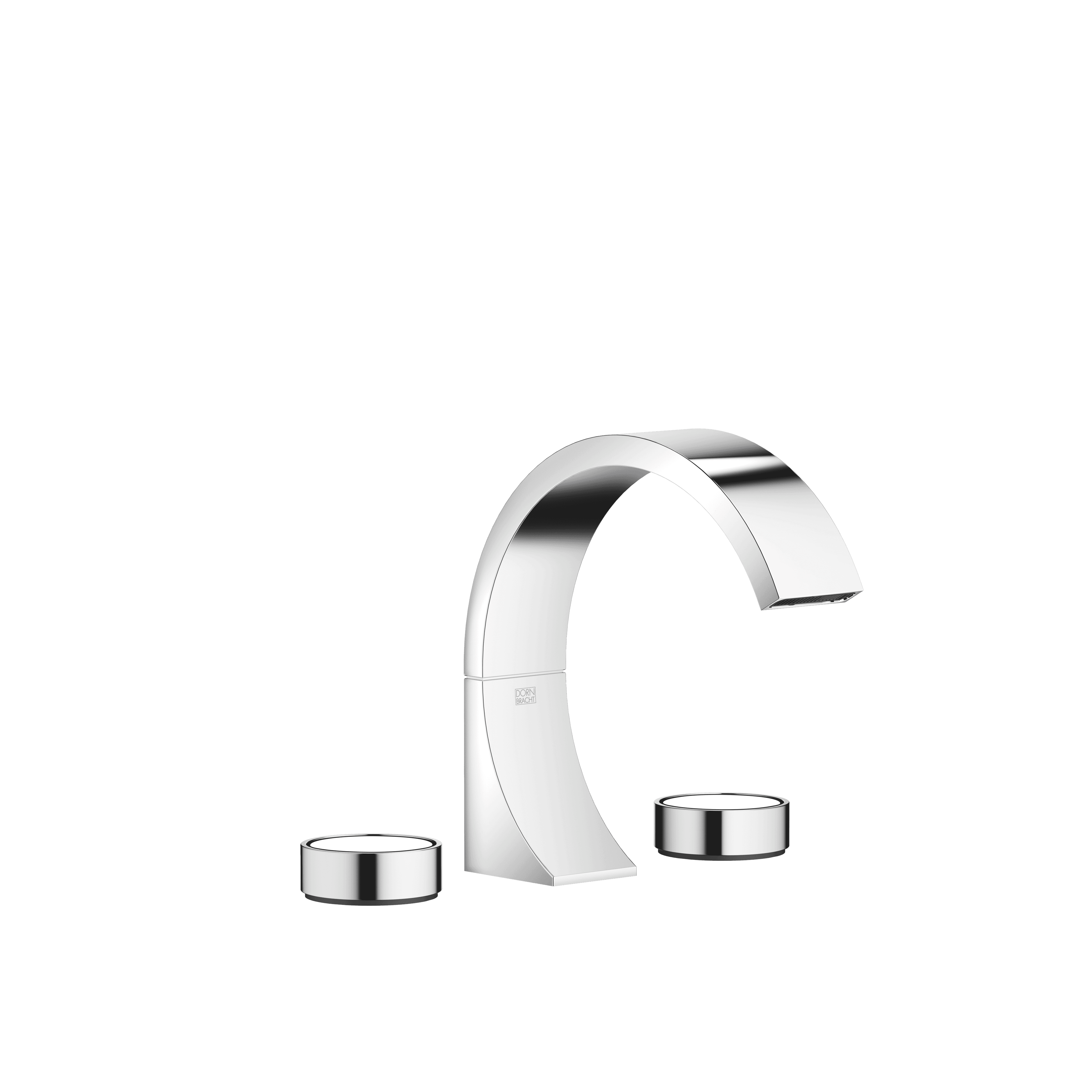CYO Three-hole basin mixer with pop-up waste in Chrome
