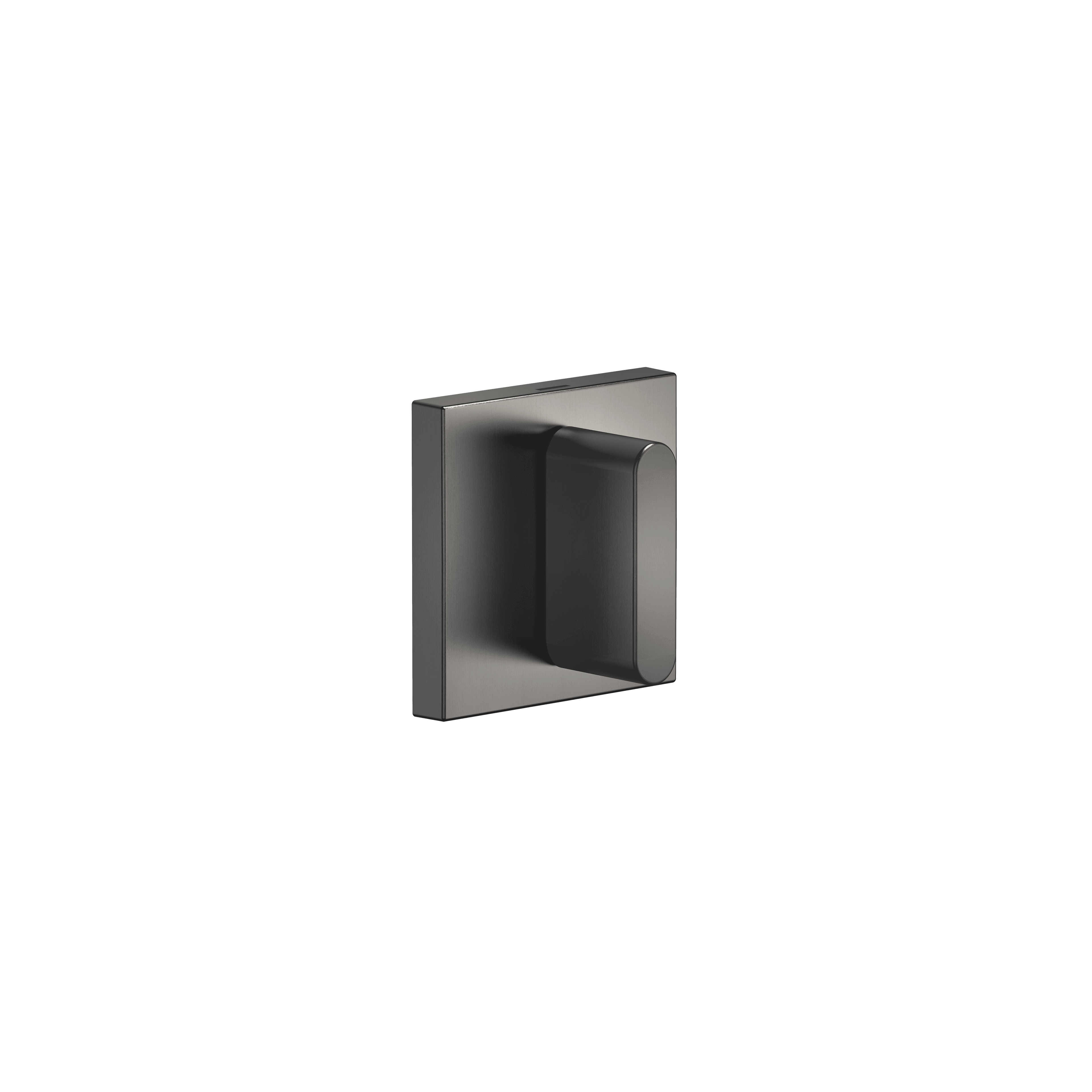 CL.1 Wall valve anti-clockwise closing hot 1/2" in Brushed Dark Platinum