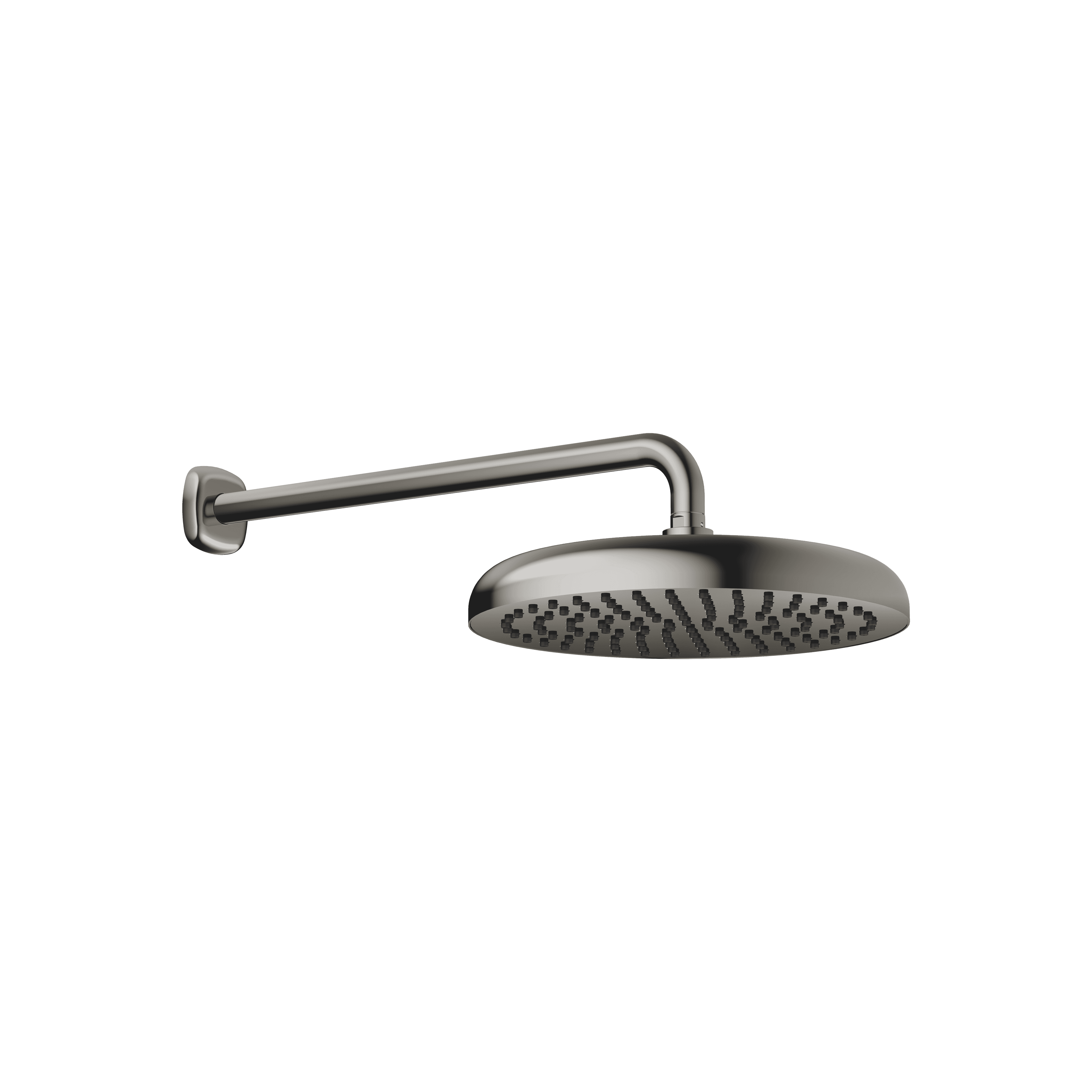 COYA Rain shower with wall fixing in Dark Chrome