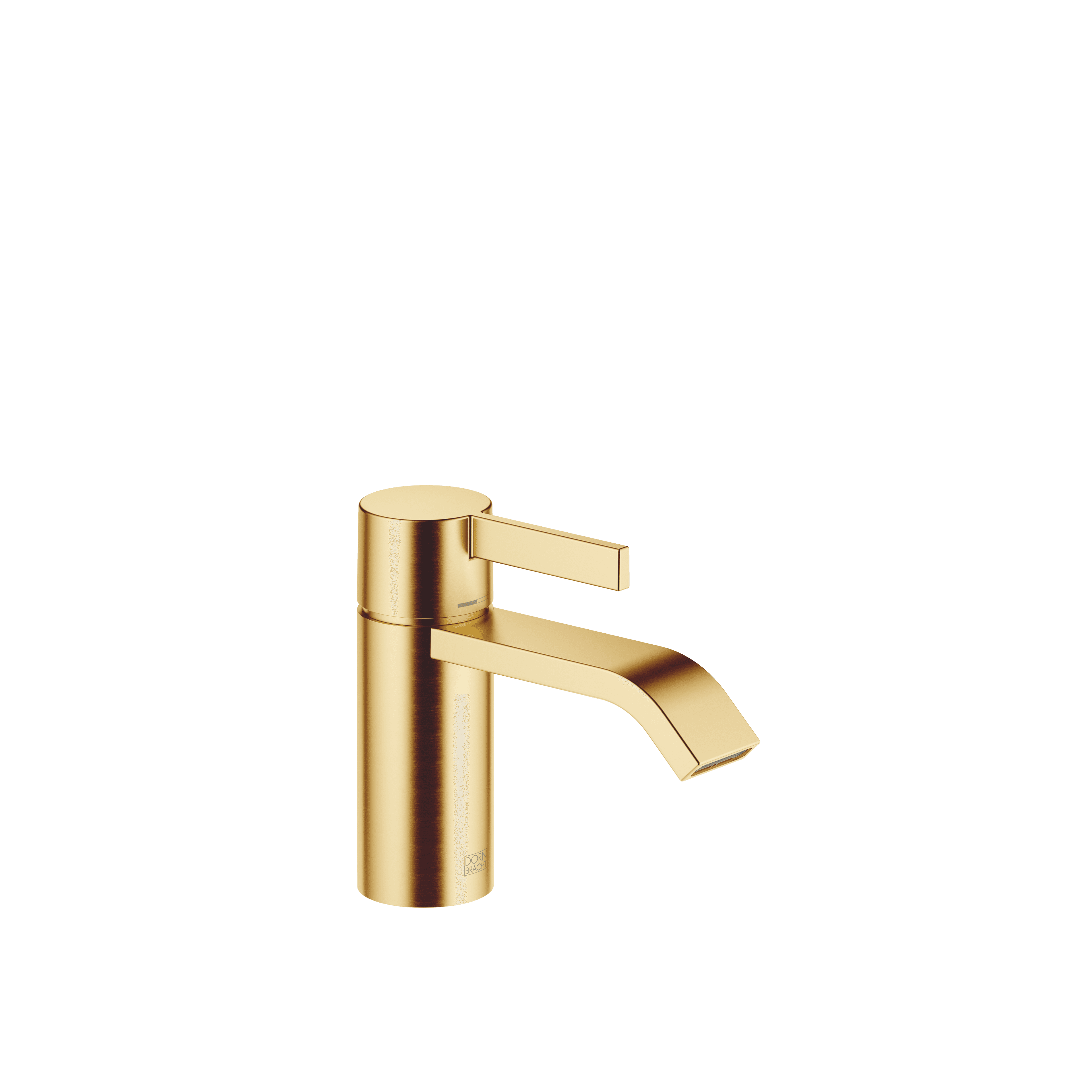 IMO Single-lever basin mixer without pop-up waste in Brushed Gold (PVD)