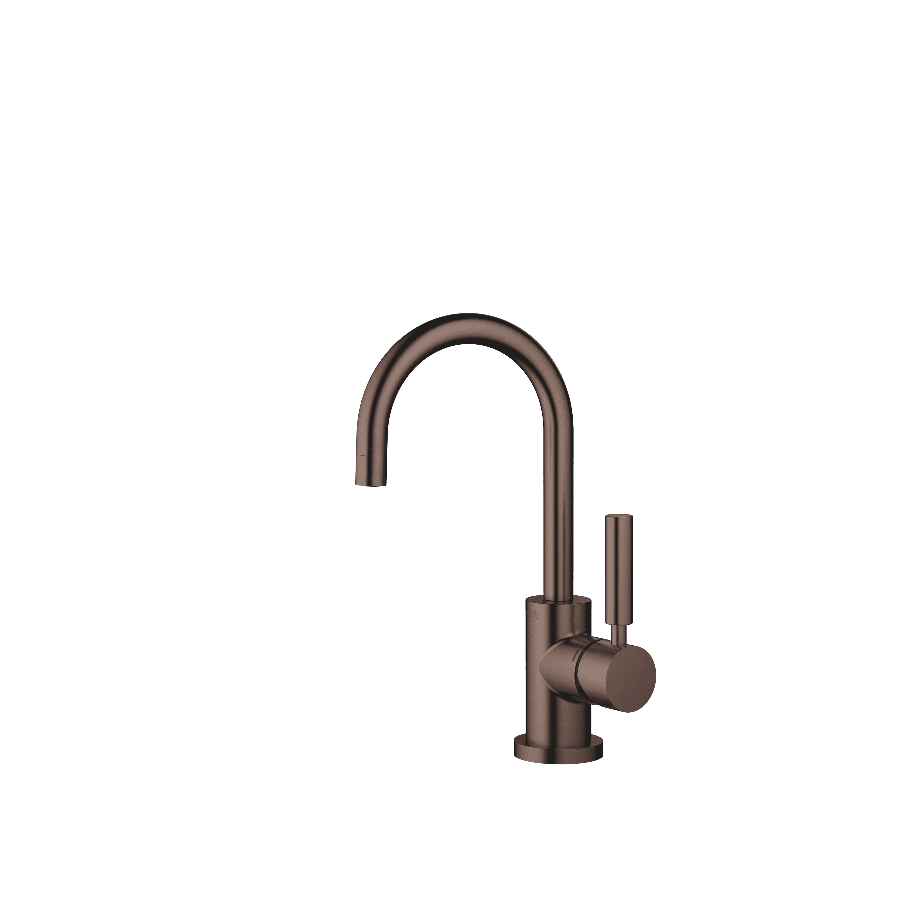 TARA Single-lever basin mixer with pop-up waste in Brushed Dark Bronze (PVD)