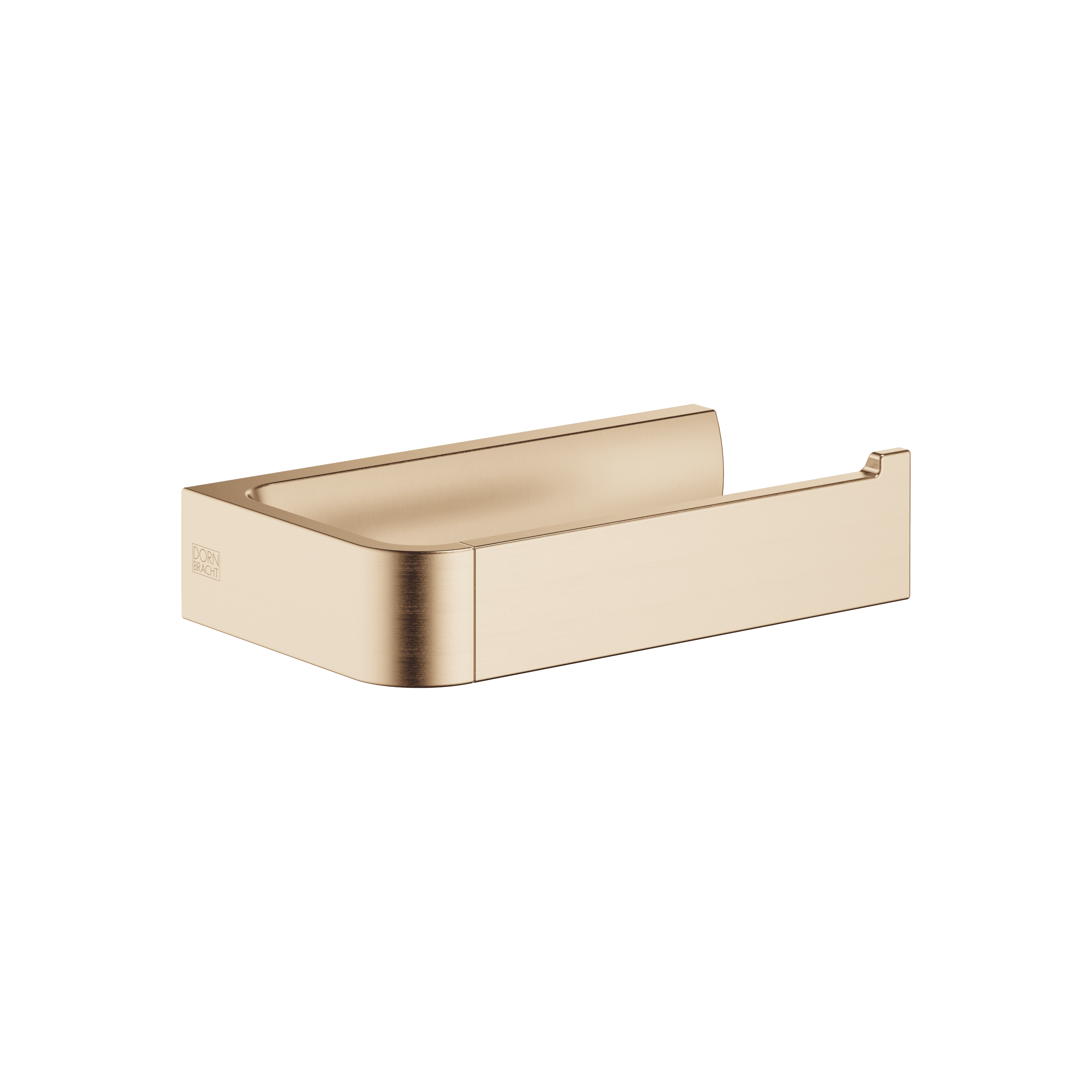 Tissue holder in Brushed Light Gold (PVD)