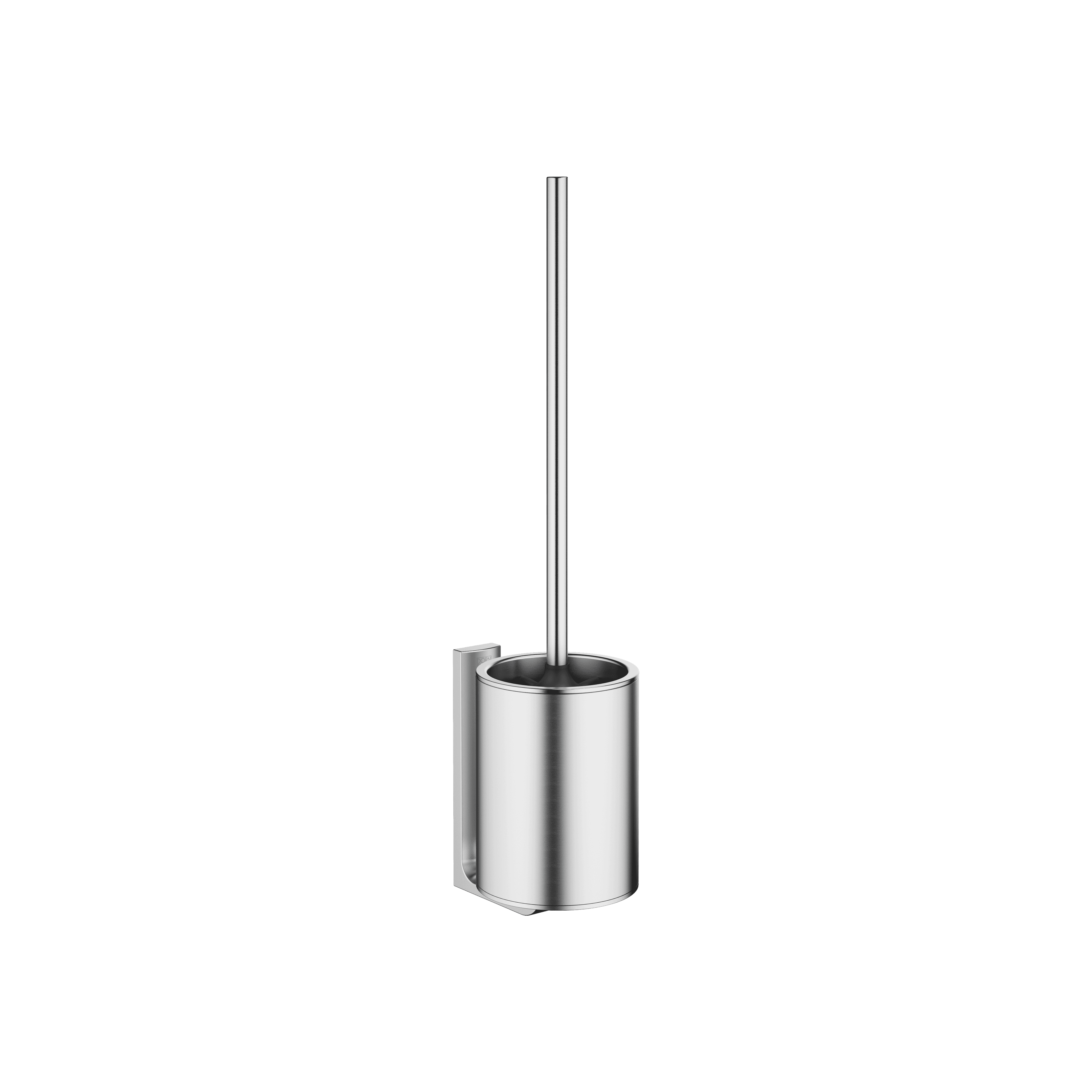 Toilet brush set in Brushed Chrome
