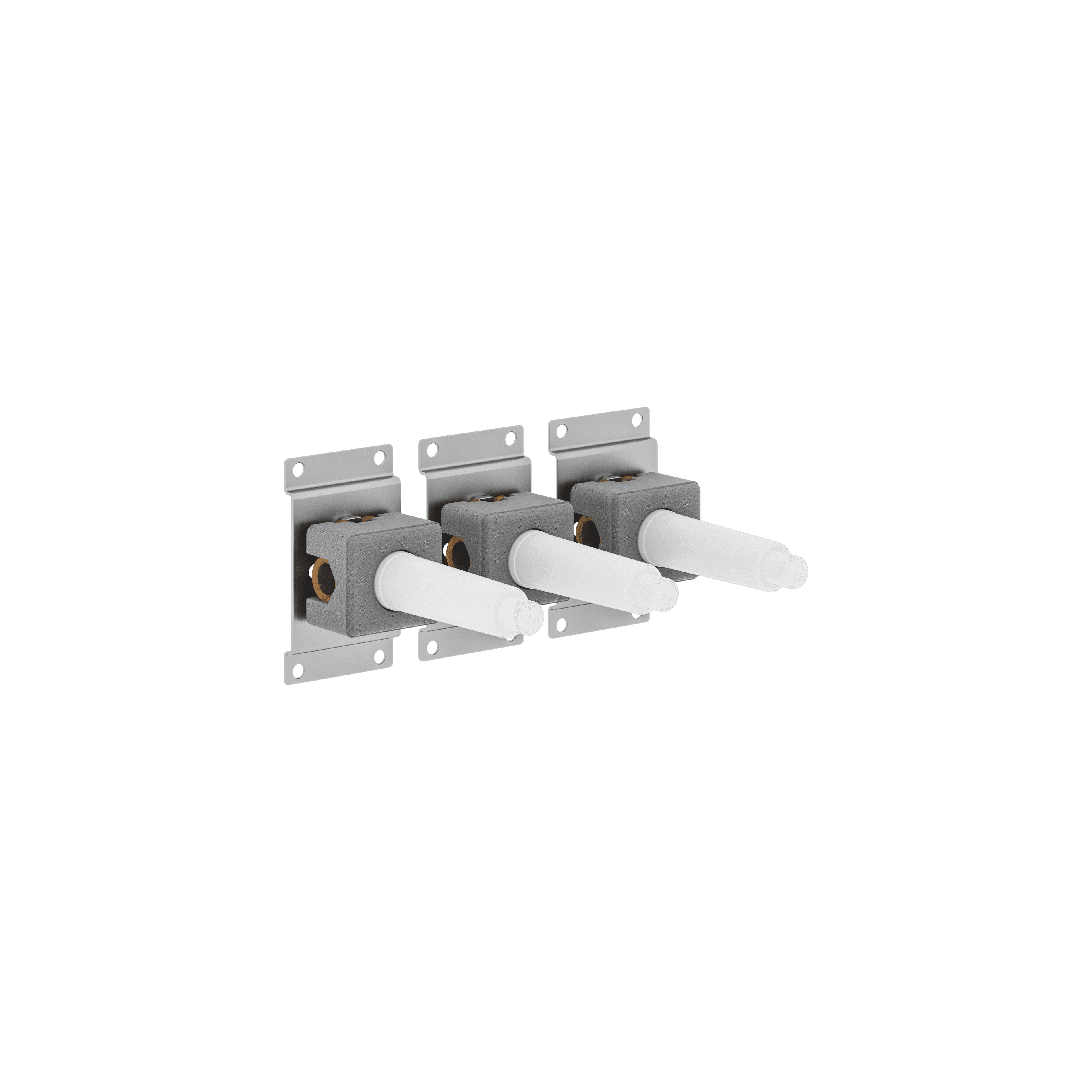 Concealed wall-mounted mixer variable positioning - in Standard finish