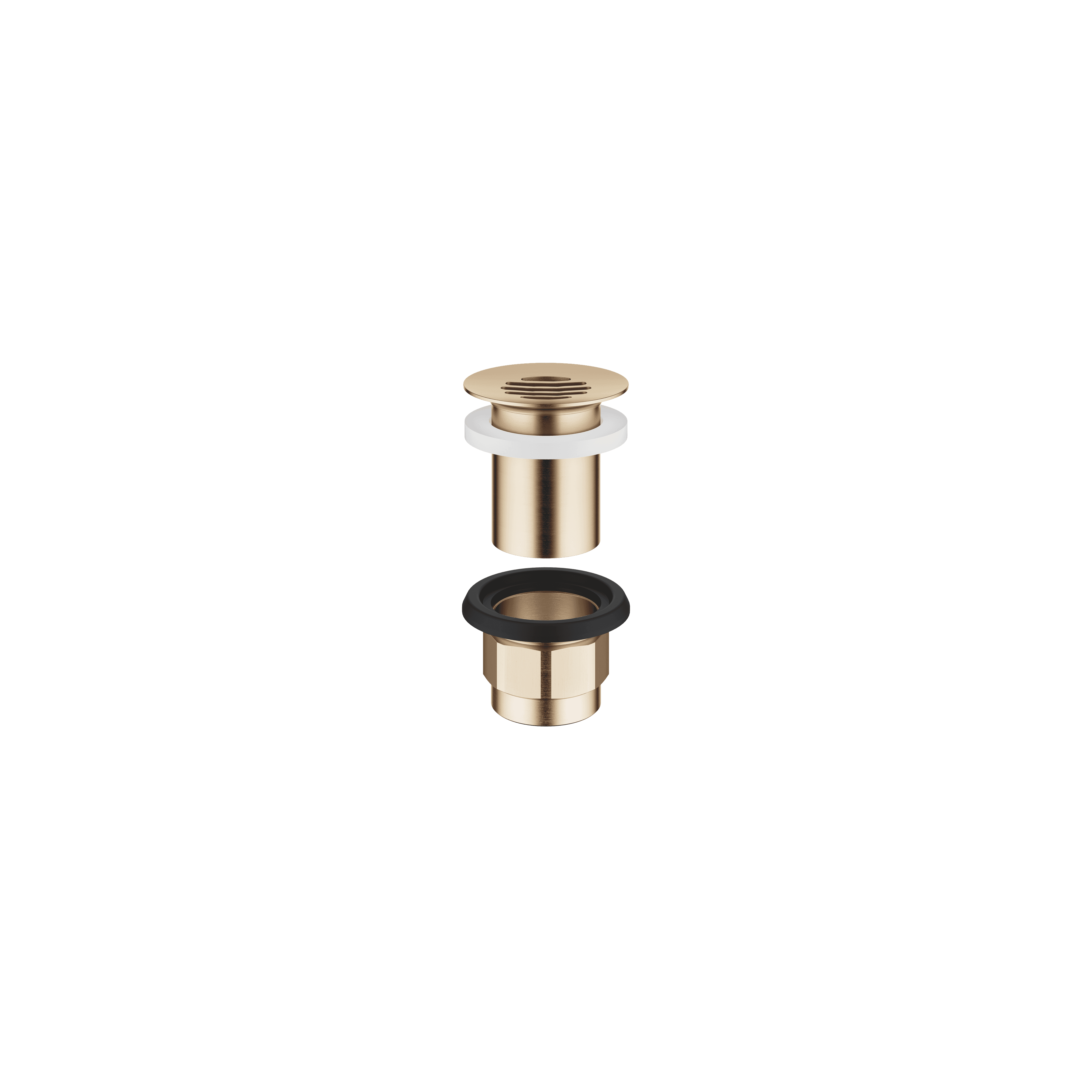 Grated waste 1 1/4" in Brushed Light Gold (PVD)