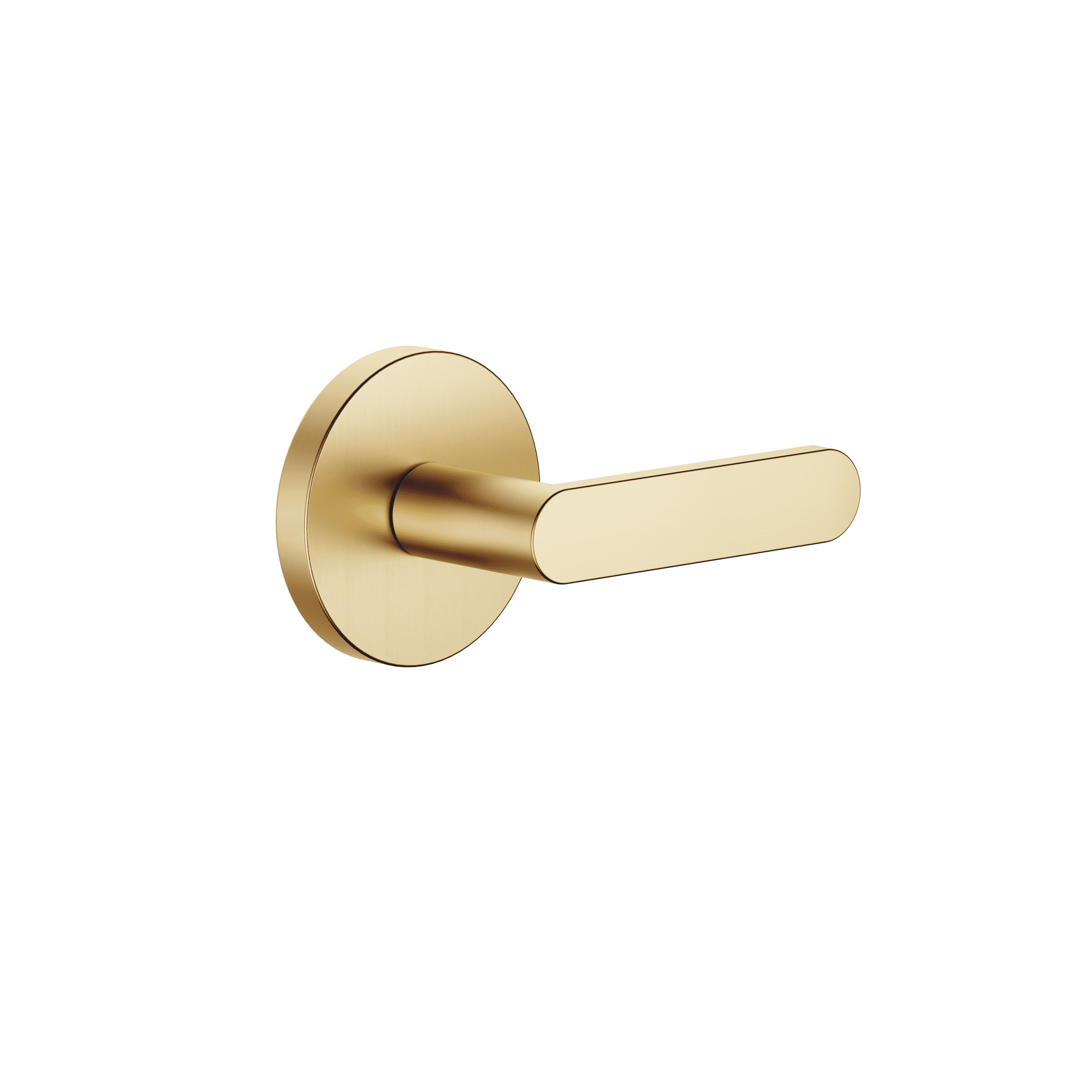 META Wall valve clockwise closing 1/2" in Brushed Gold (PVD)
