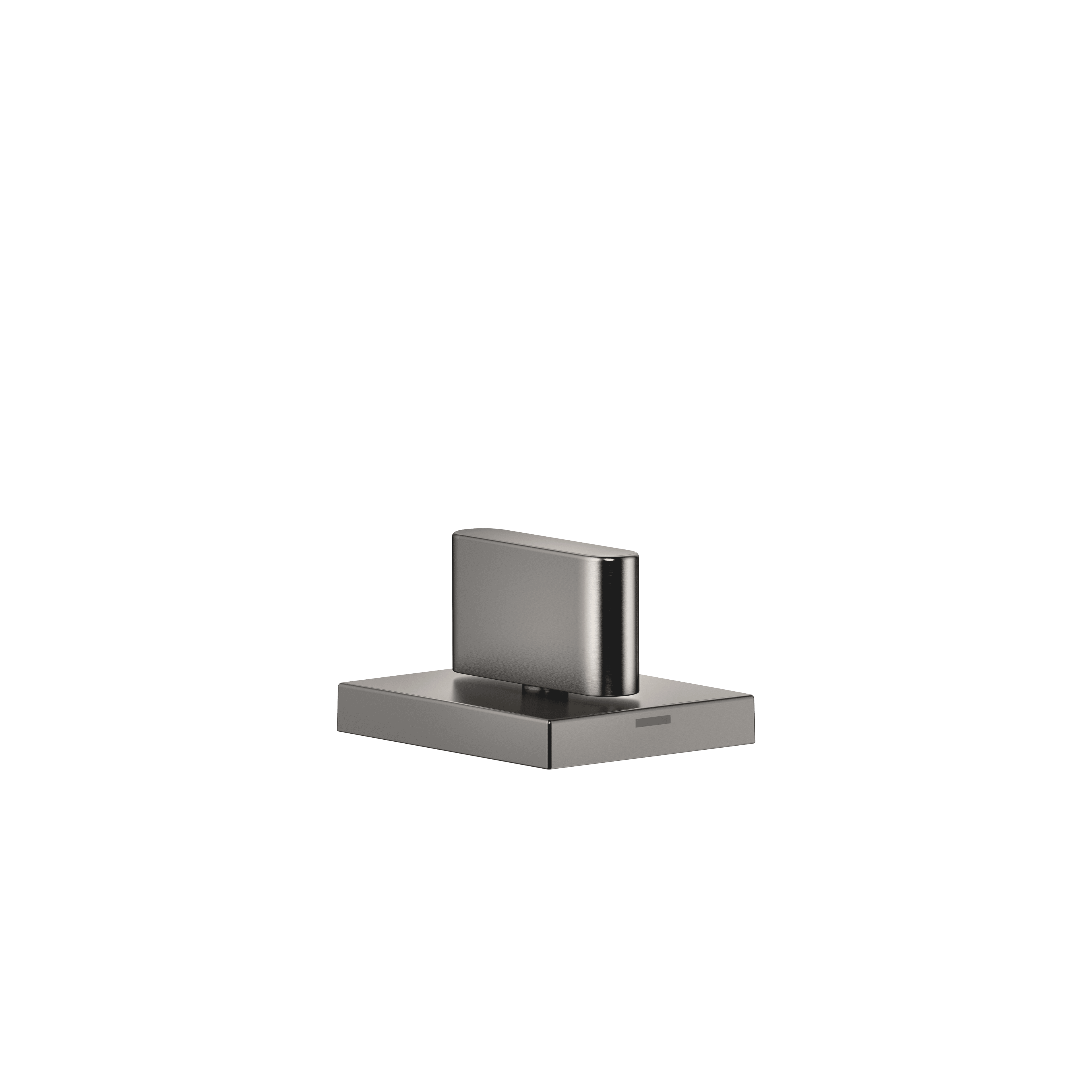 CL.1 Deck valve anti-clockwise closing hot in Brushed Dark Platinum