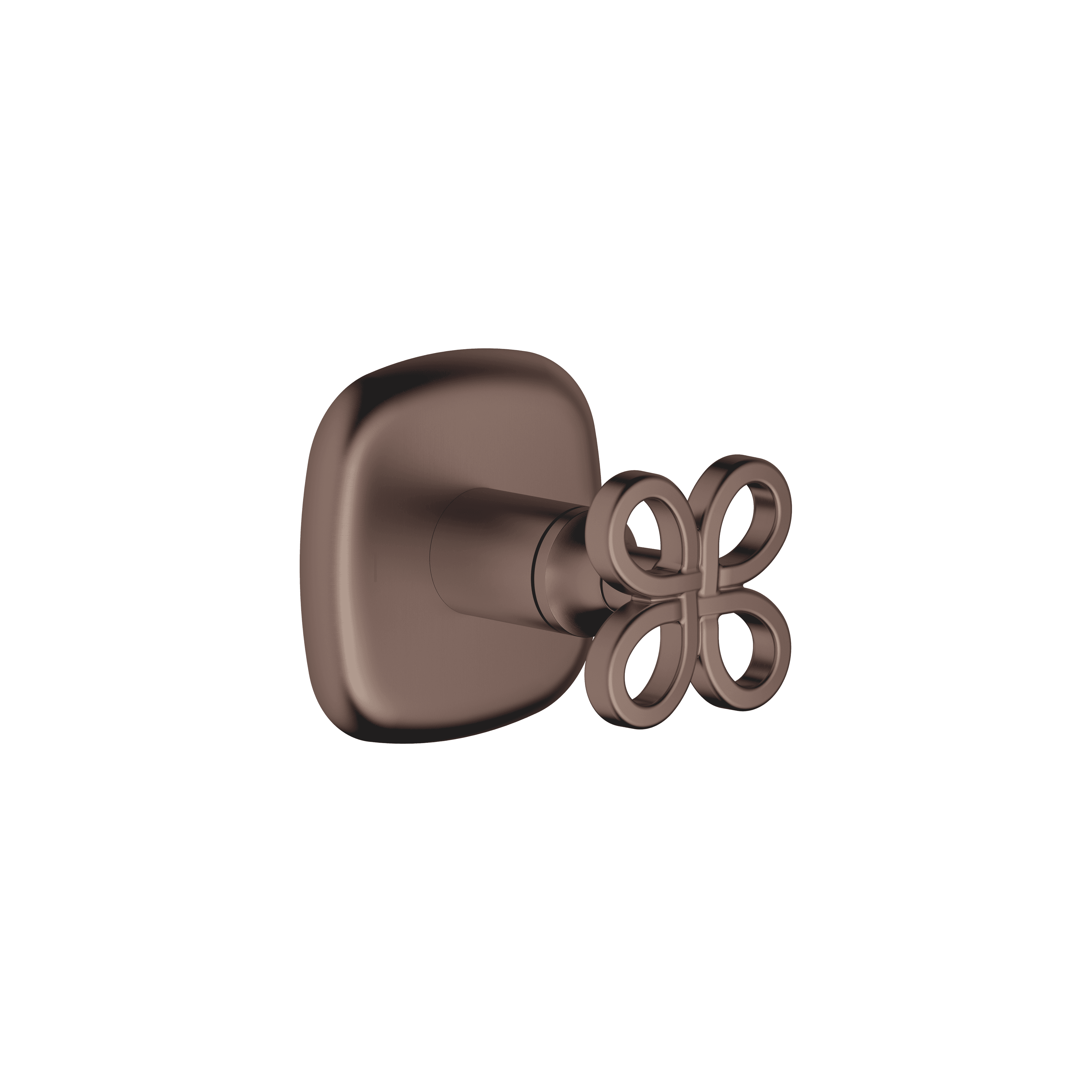 Concealed two-way diverter in Brushed Dark Bronze (PVD)