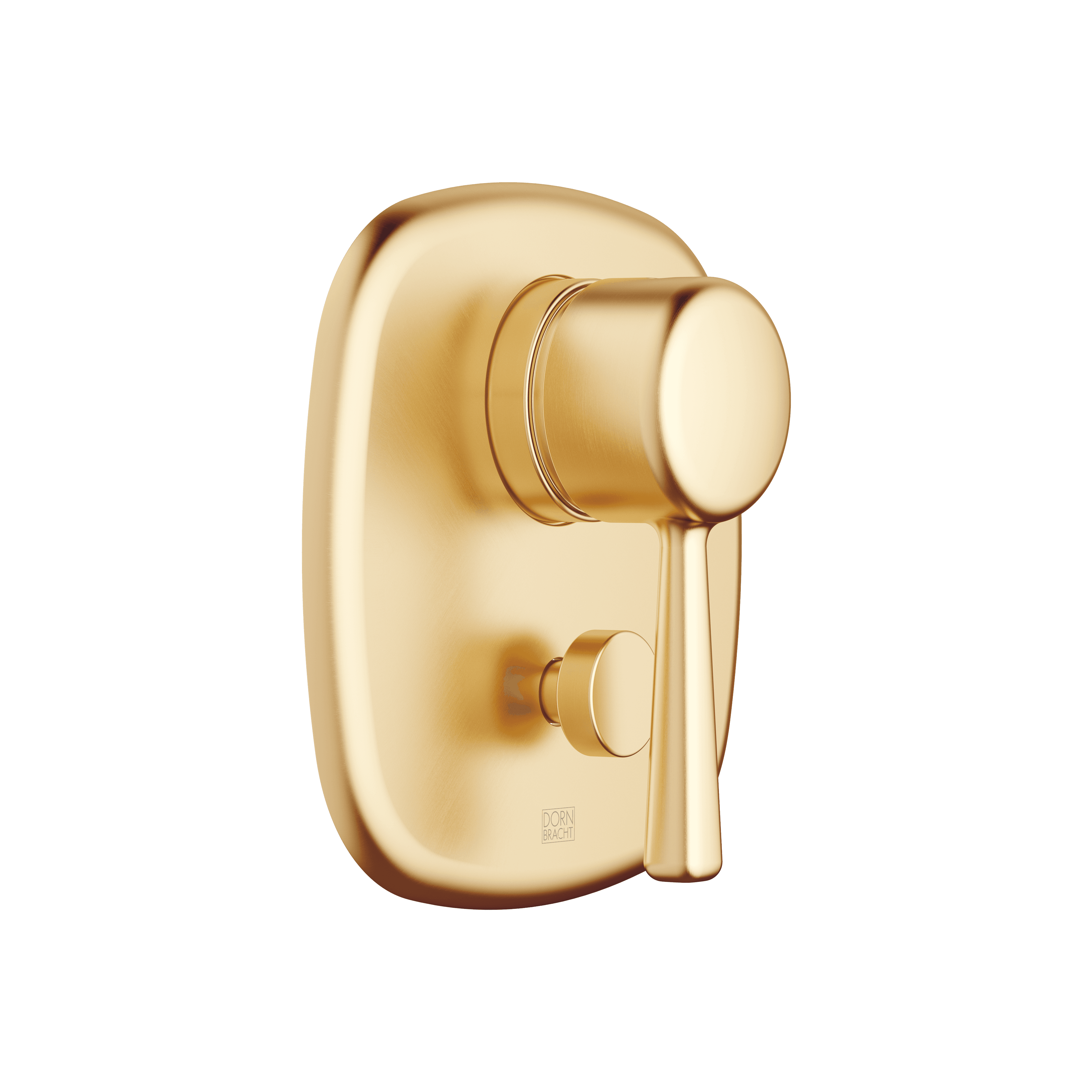 COYA Concealed single-lever mixer with diverter in Brushed Durabrass (23kt Gold)