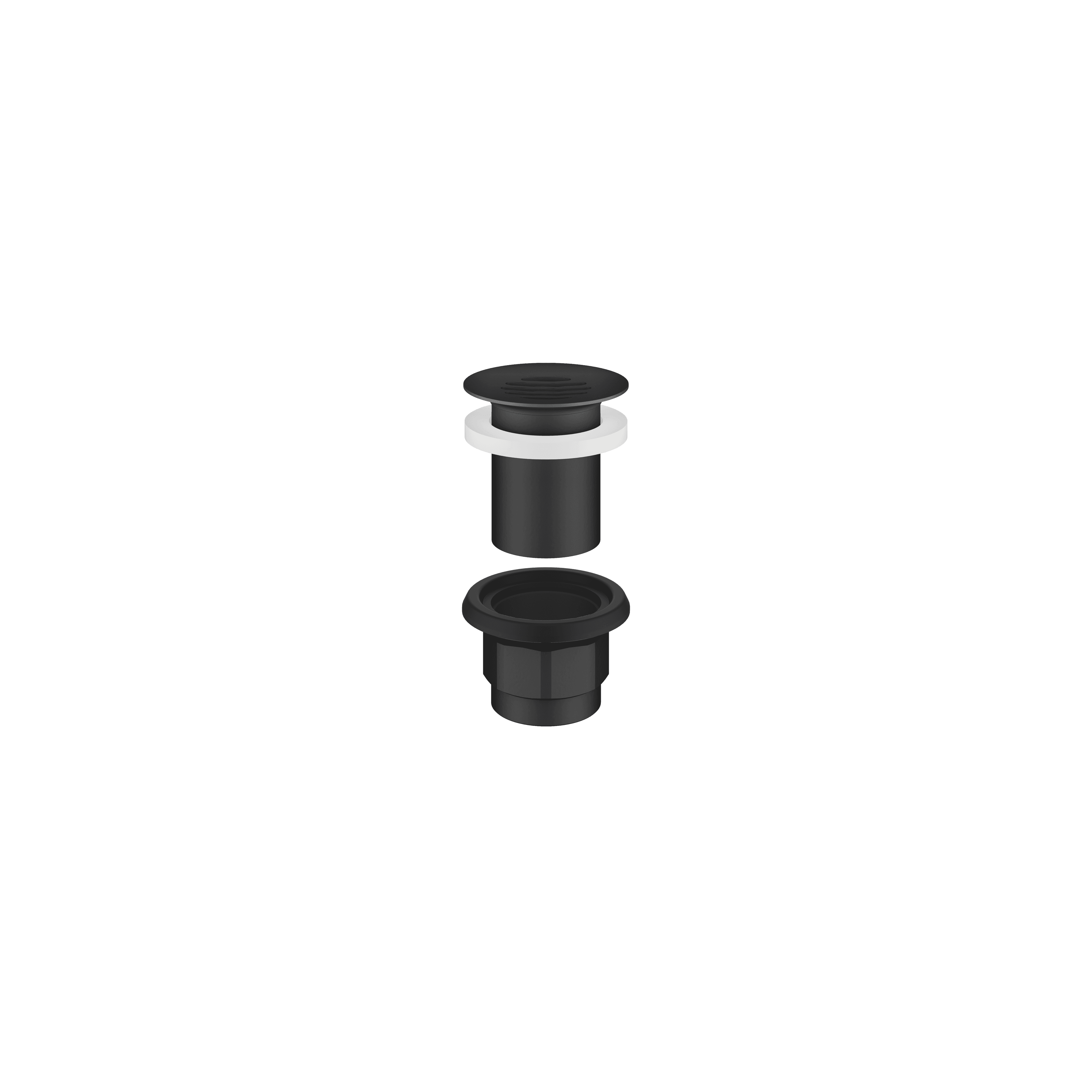 Grated waste 1 1/4" in Matte Black