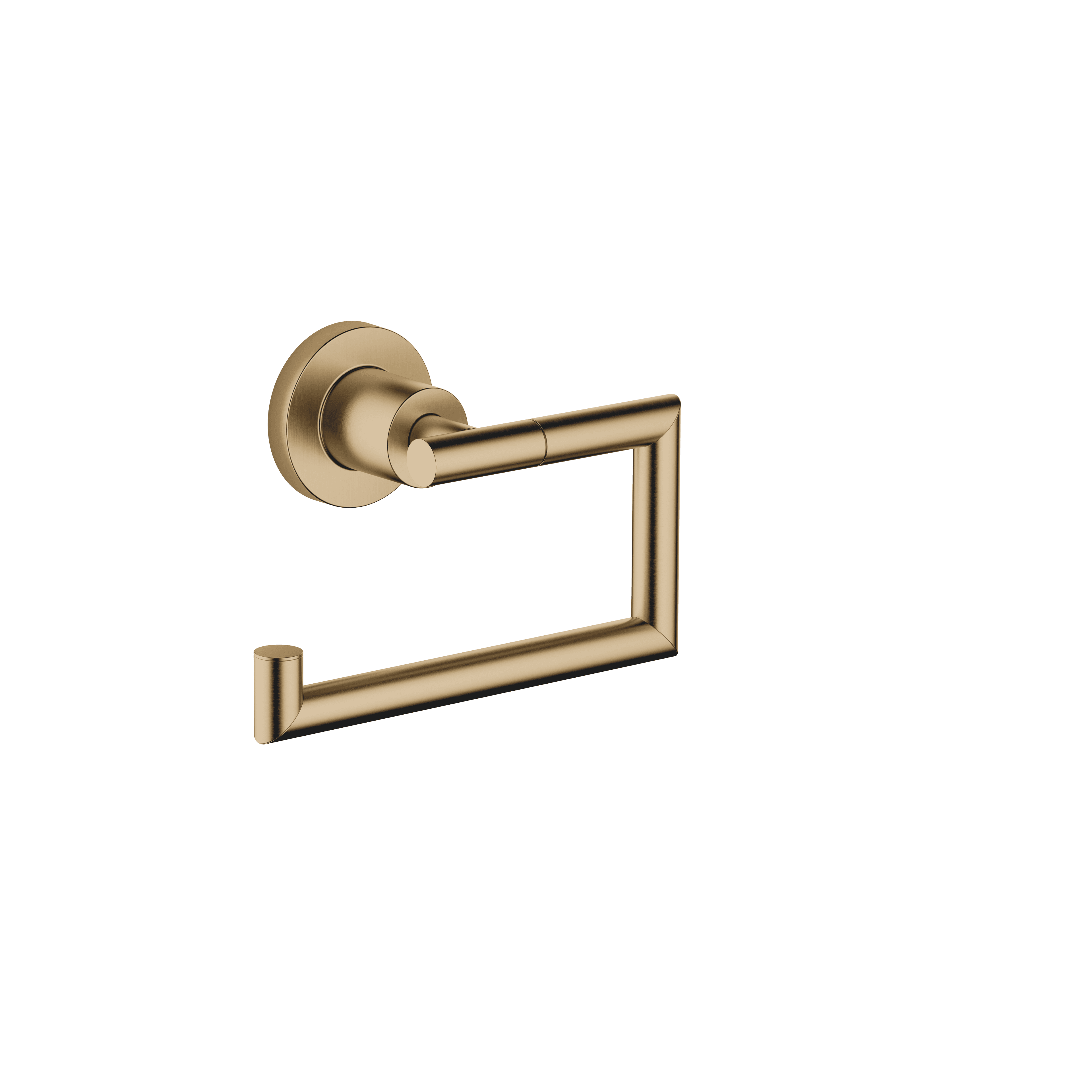 TARA Tissue holder without cover in Brushed Dark Brass (PVD)