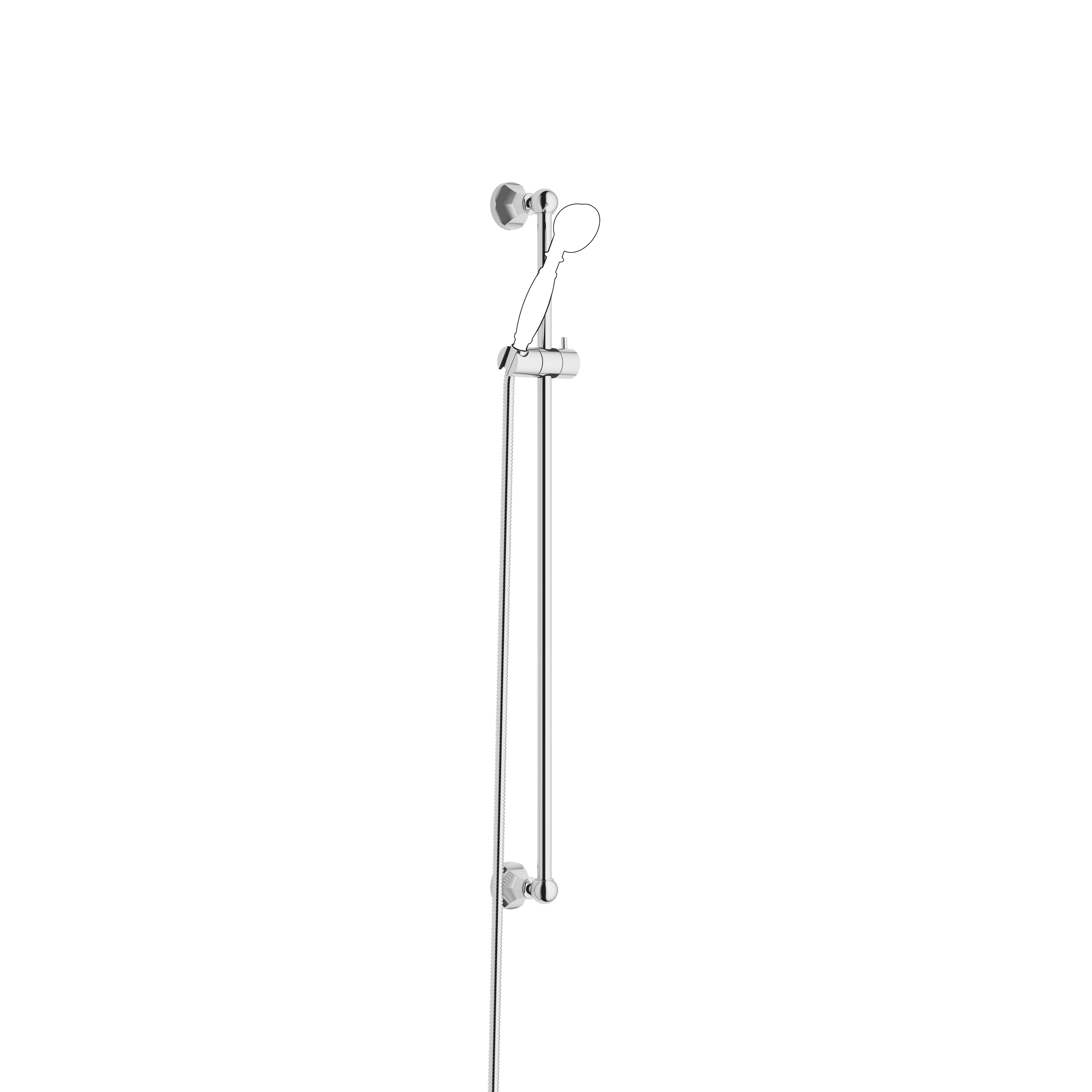 MADISON Shower set in Chrome