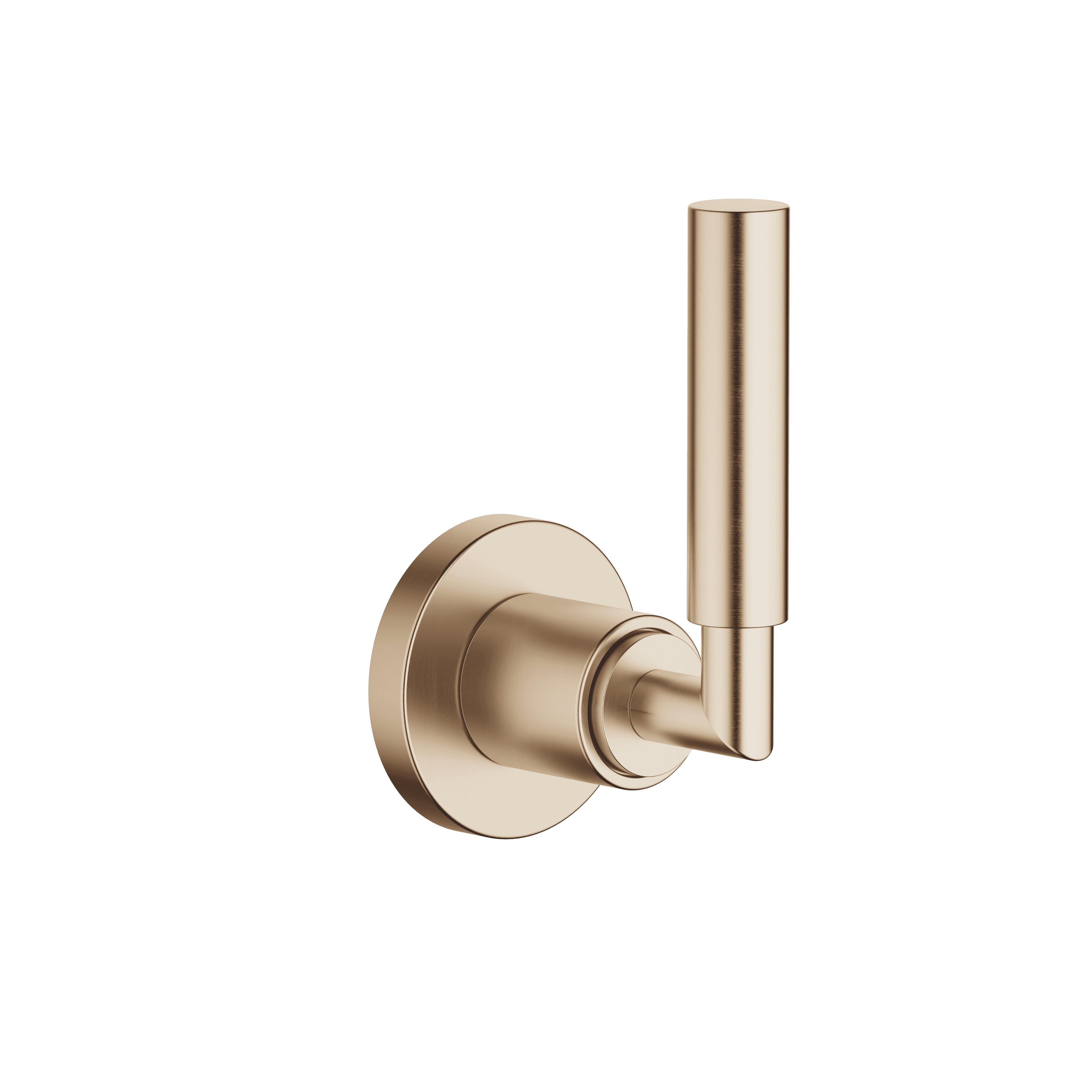 TARA Wall valve clockwise closing 1/2" in Brushed Champagne (22kt Gold)