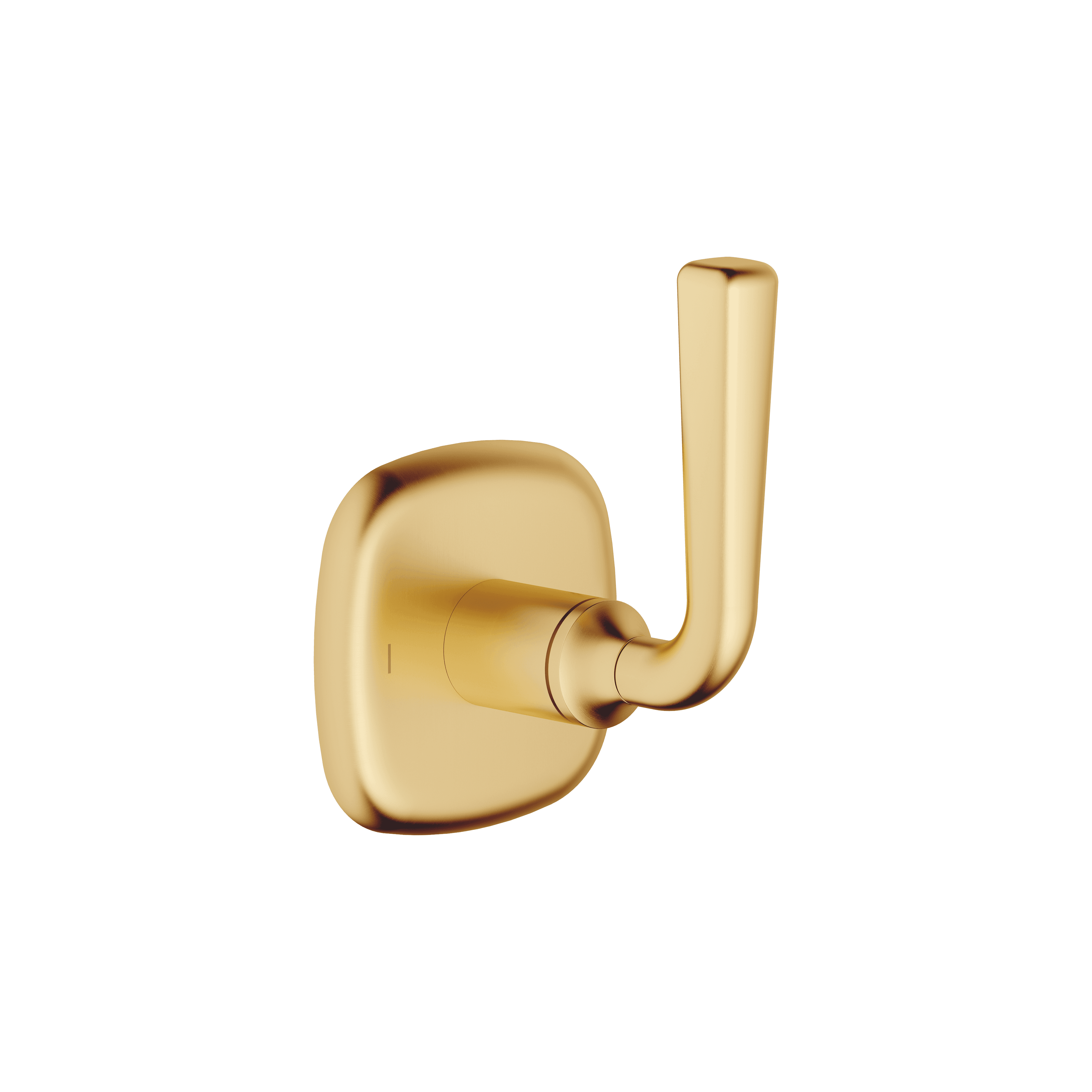 COYA Concealed two-way diverter in Brushed Durabrass (23kt Gold)