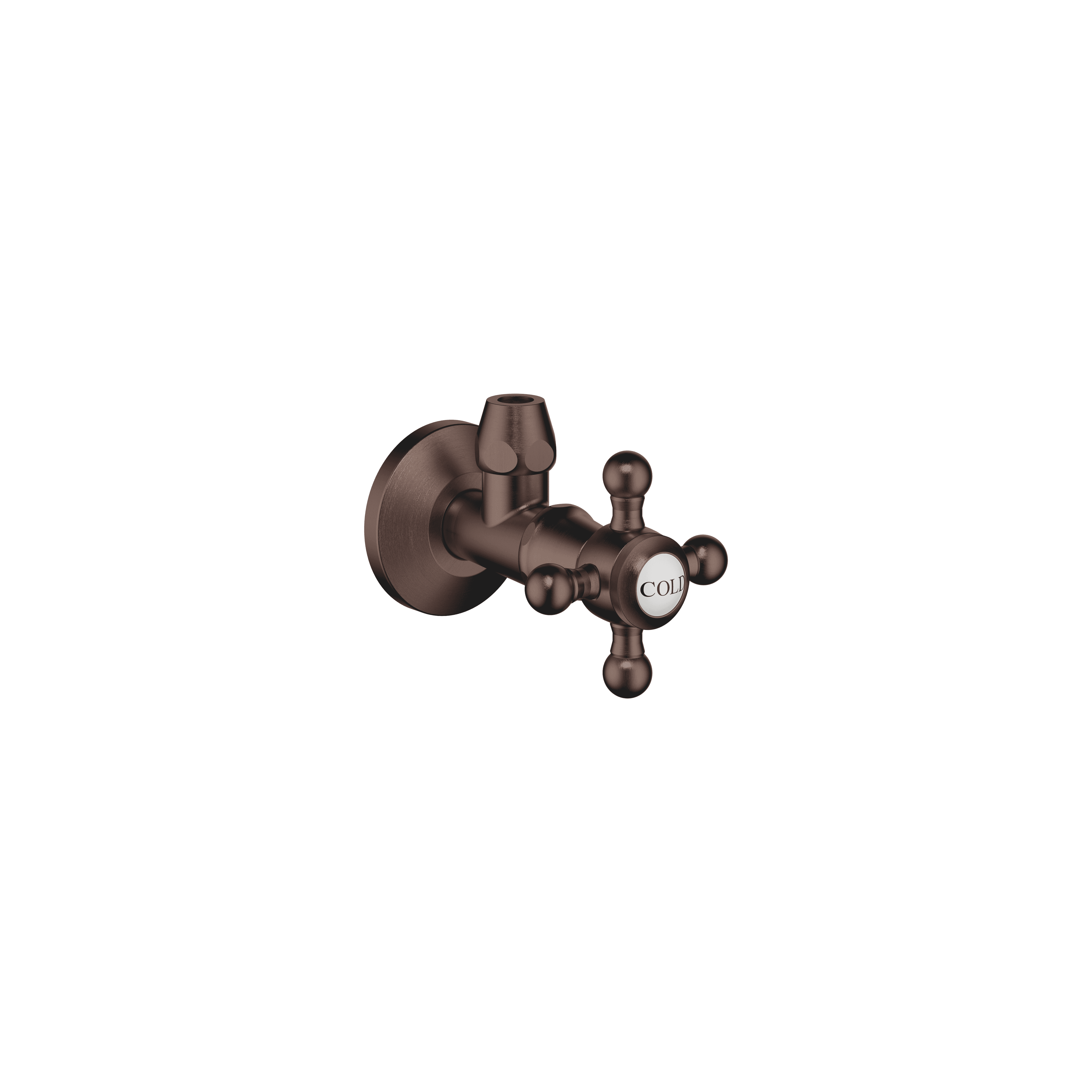 MADISON Angle valve in Brushed Dark Bronze (PVD)