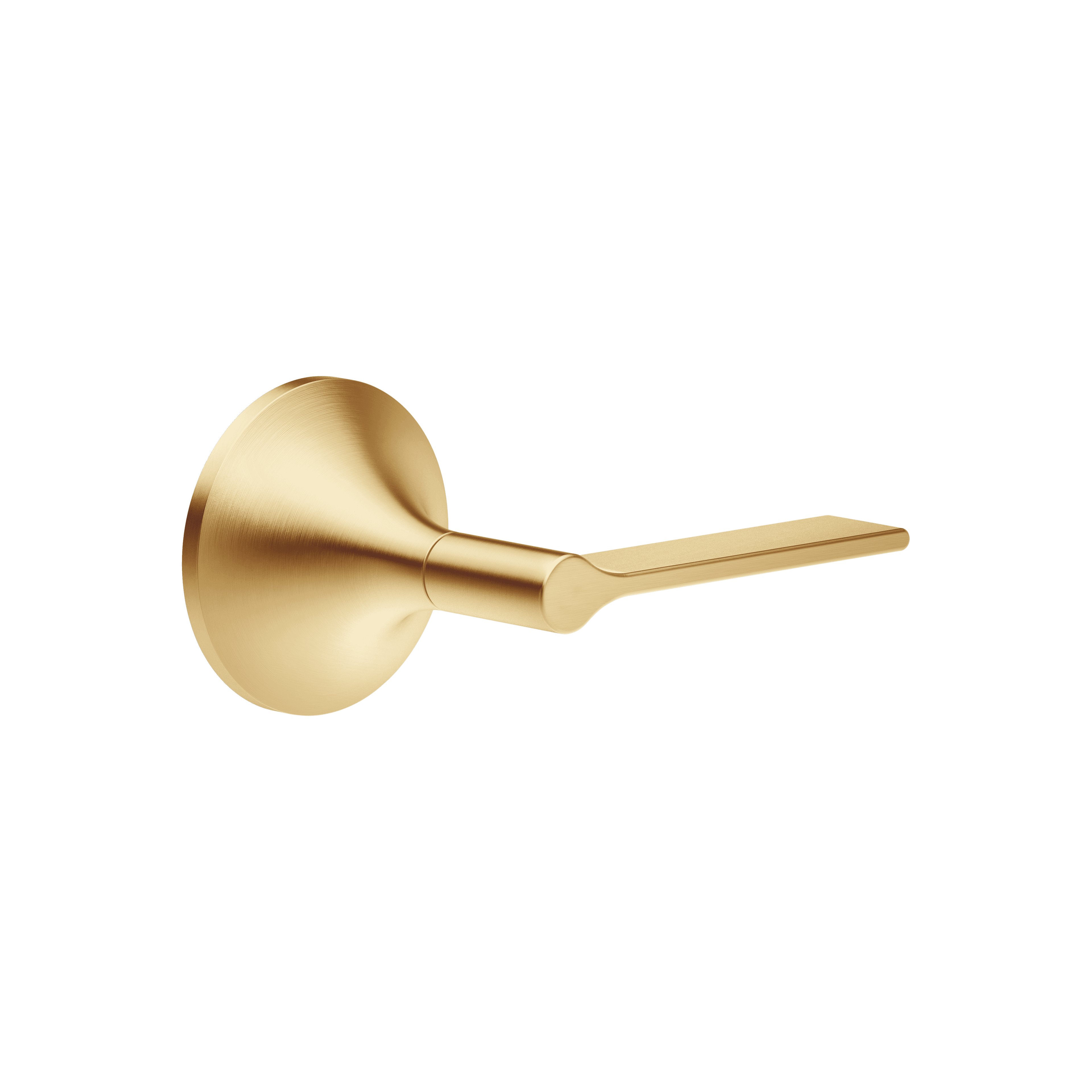 VAIA Wall valve clockwise closing 3/4" in Brushed Durabrass (23kt Gold)